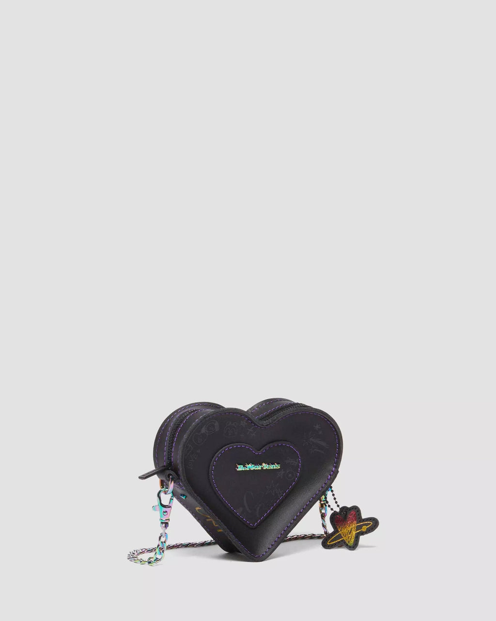 BT21 Mini Heart Bag Nappa Leather Heart Shaped Bag