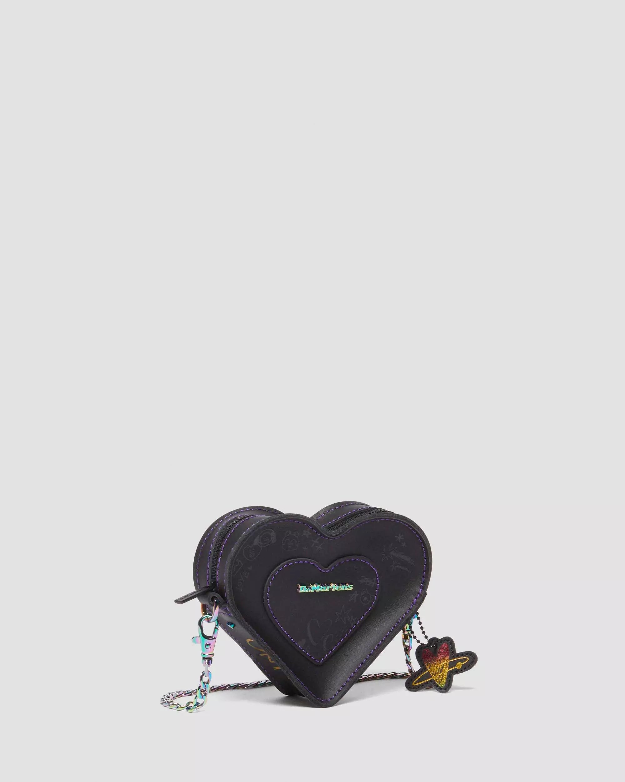 BT21 Mini Heart Bag Nappa Leather Heart Shaped Bag