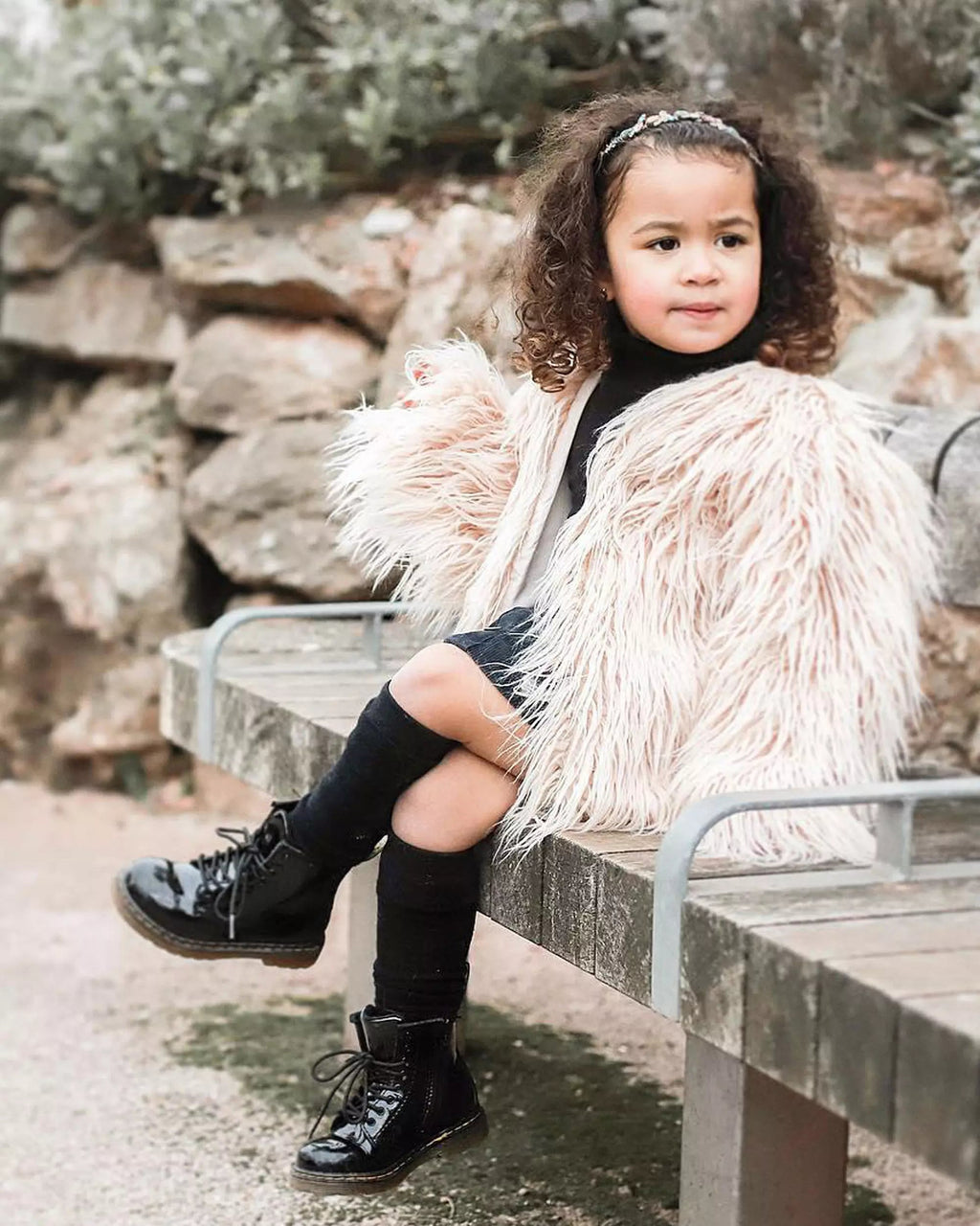 Toddler 1460 Patent Leather Lace Up Boots