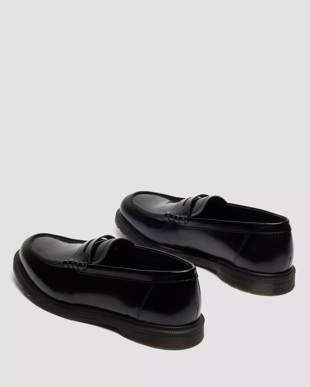 Mayfare Polished Smooth Leather Penny Loafers