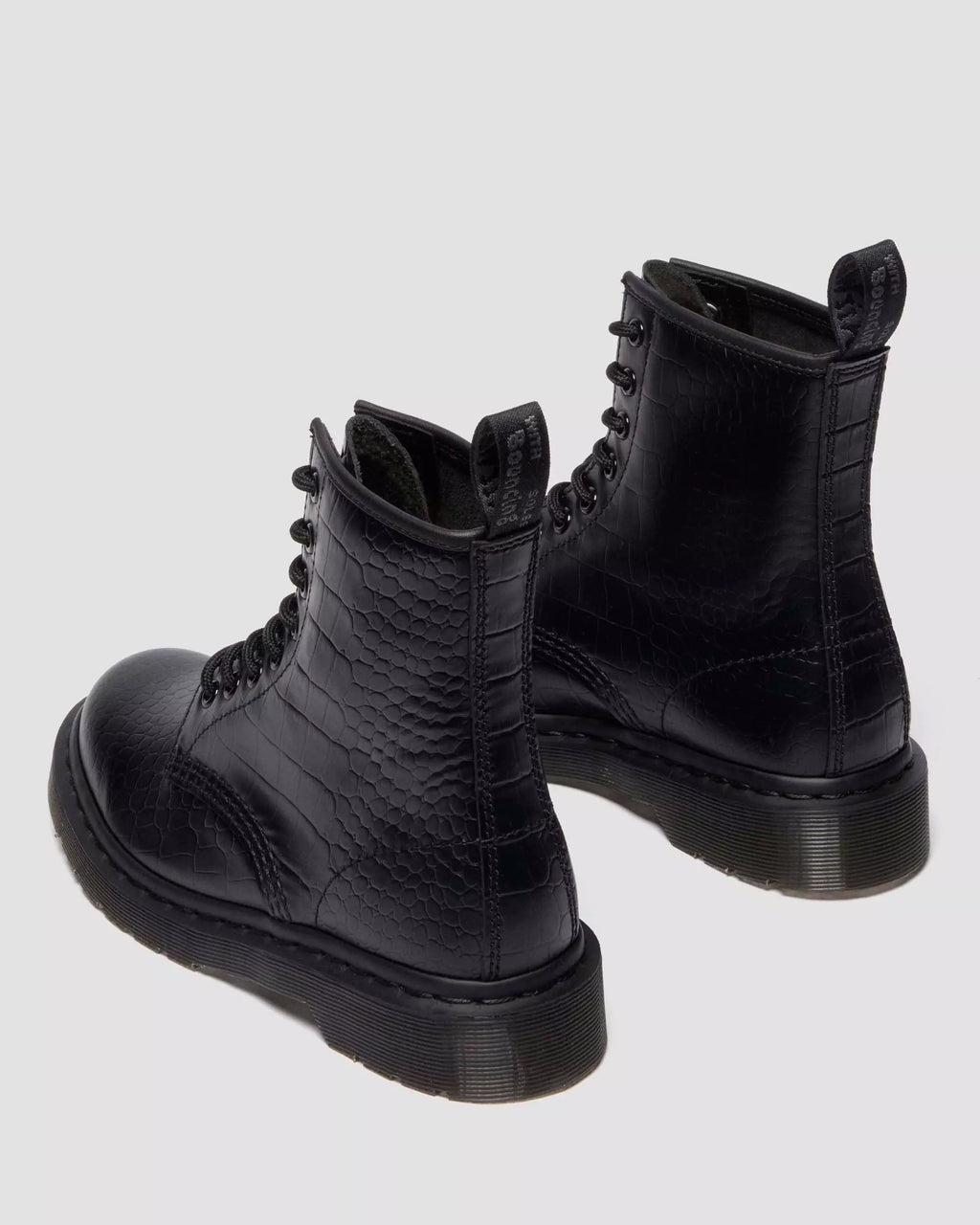 1460 CROCO Croc Emboss Leather Boots