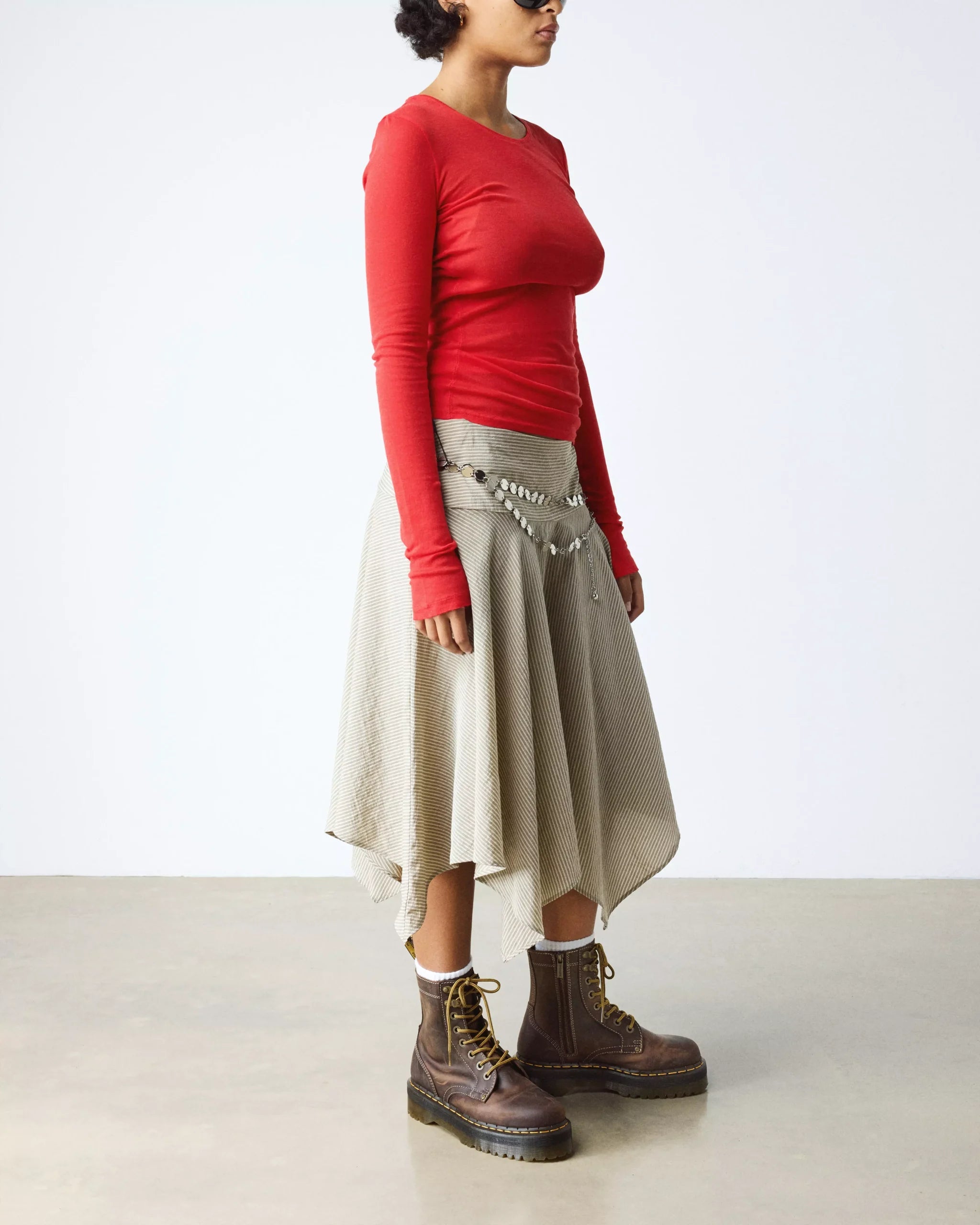 JADON ARC Crazy Horse Platform Boots