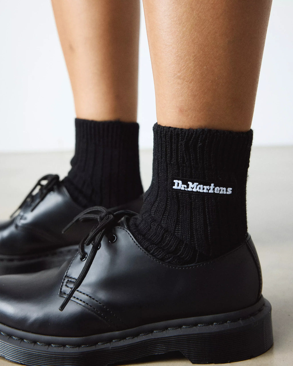Short Athletic Logo Socks Organic Cotton Blend