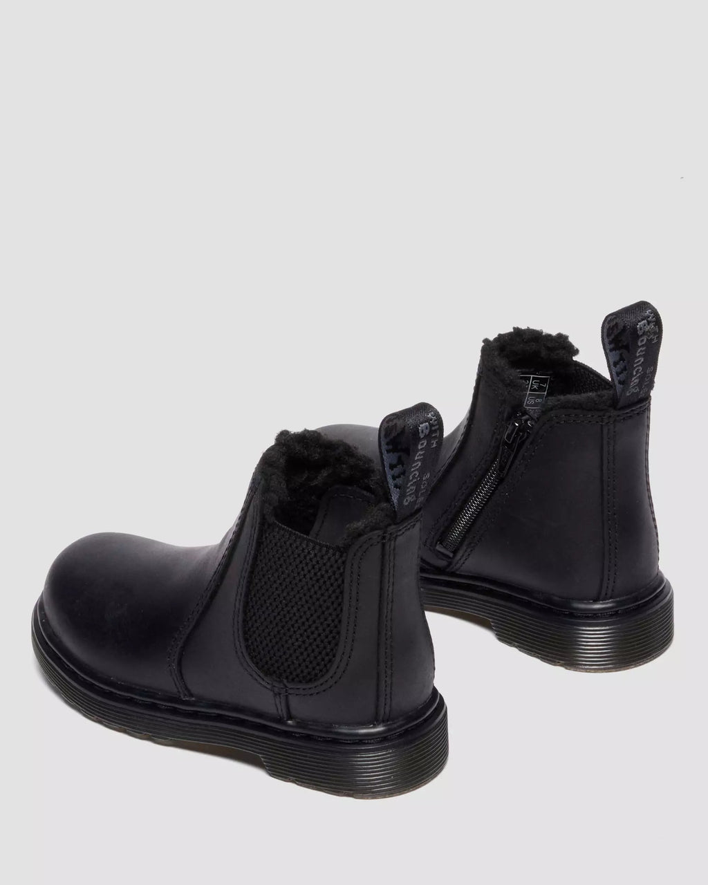 Toddler 2976 Faux Fur Lined Chelsea Boots