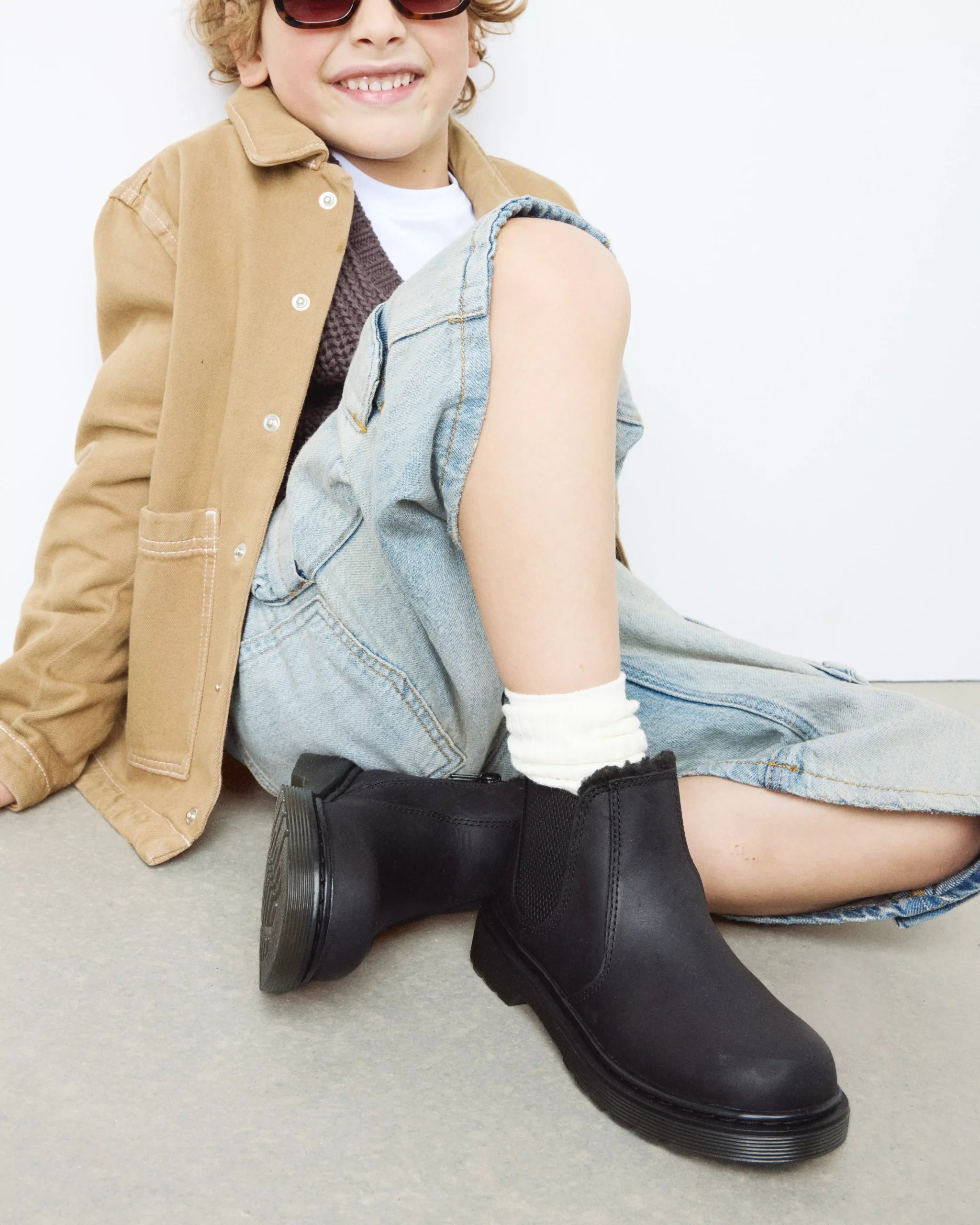 Junior 2976 Leonore Faux Fur Lined Chelsea Boots