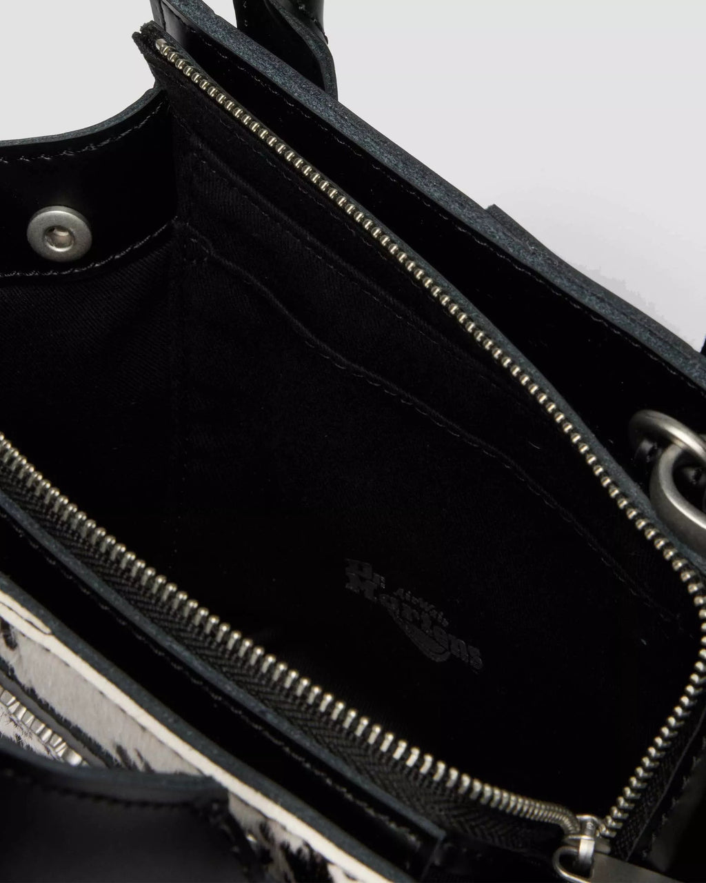 Extra Small Tote Bag Dalmatian Hair On & Kiev Leather Bag
