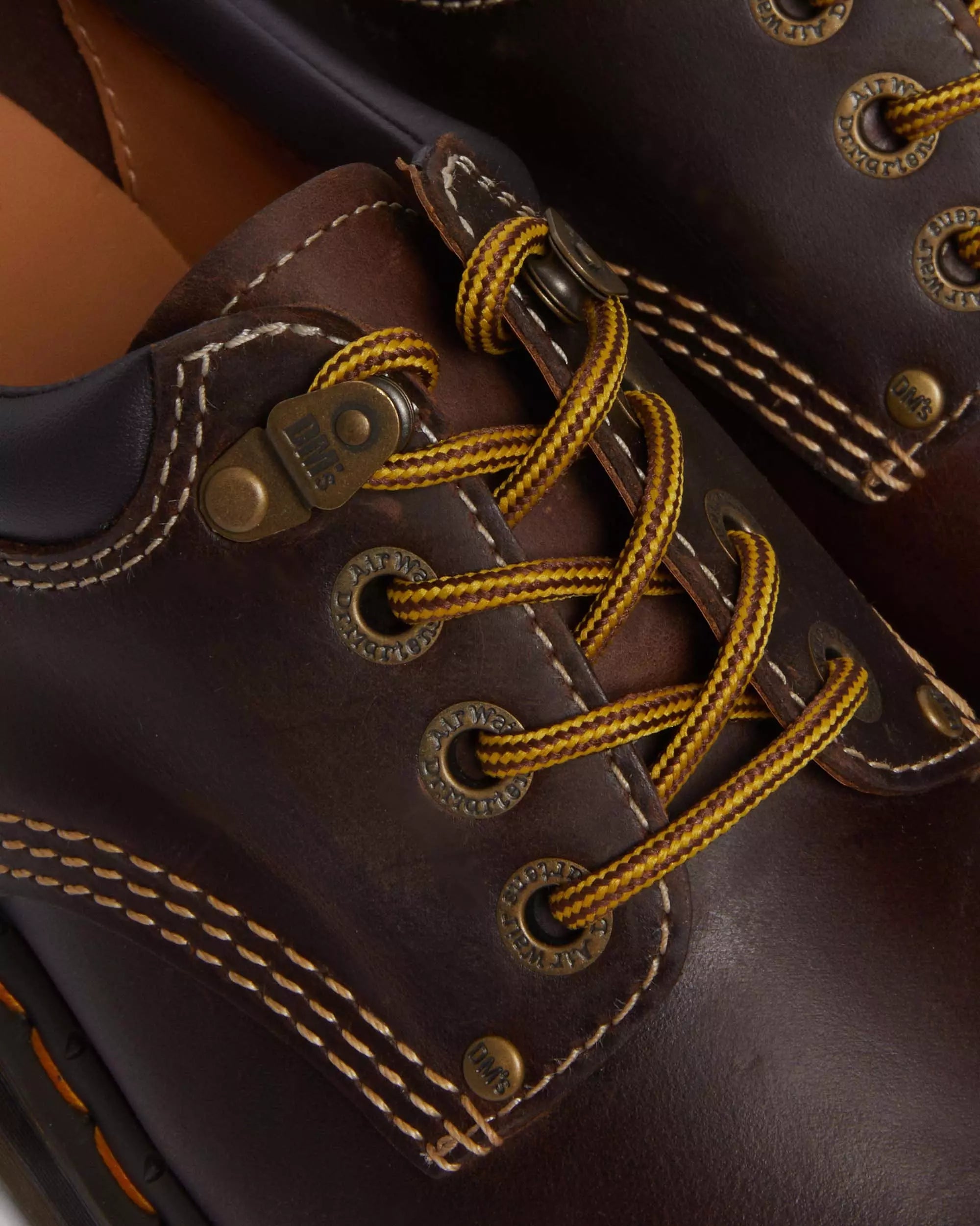8053 Arc Crazy Horse Leather Platform Casual Shoes