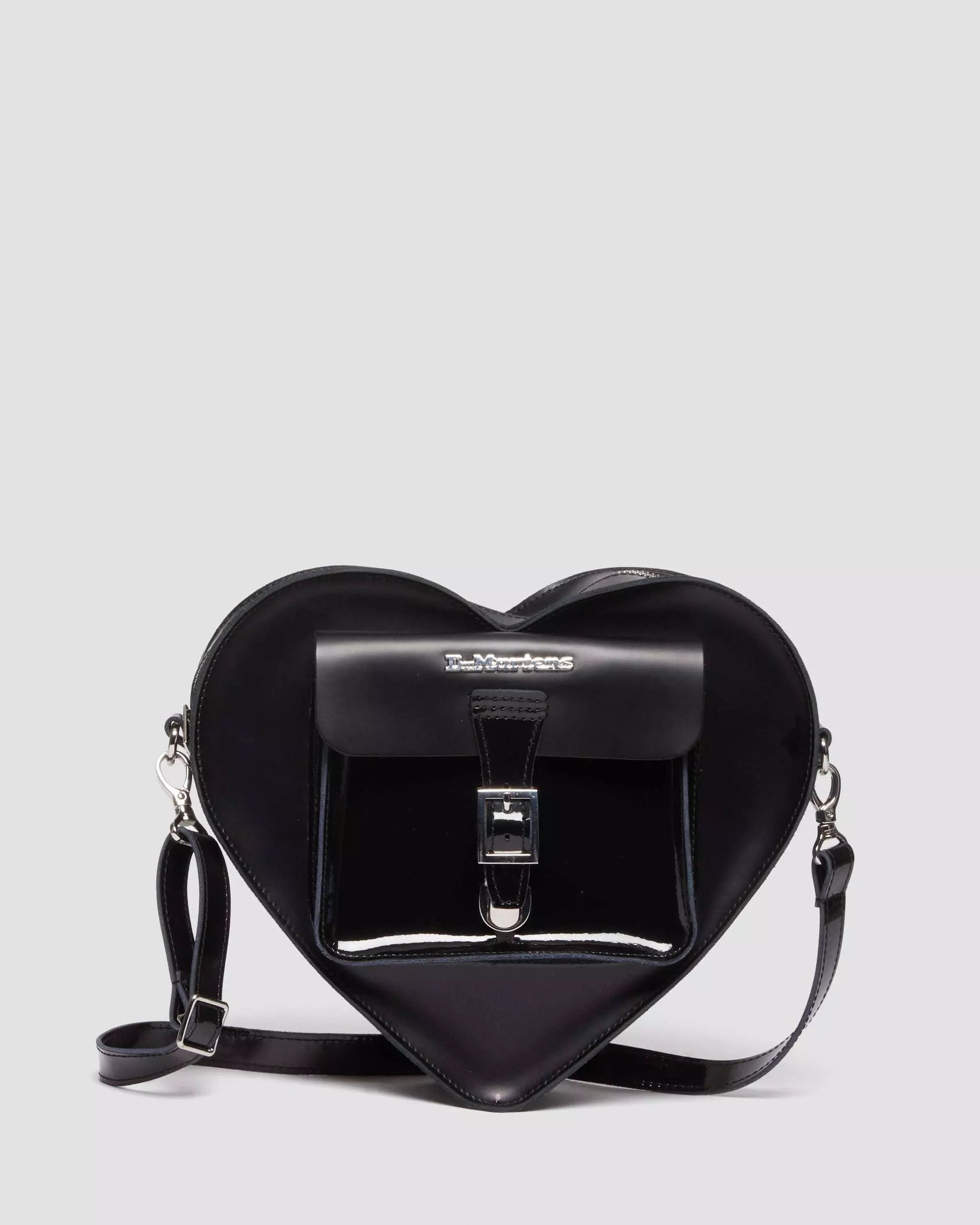 Heart Shaped Hardware Kiev Leather Bag