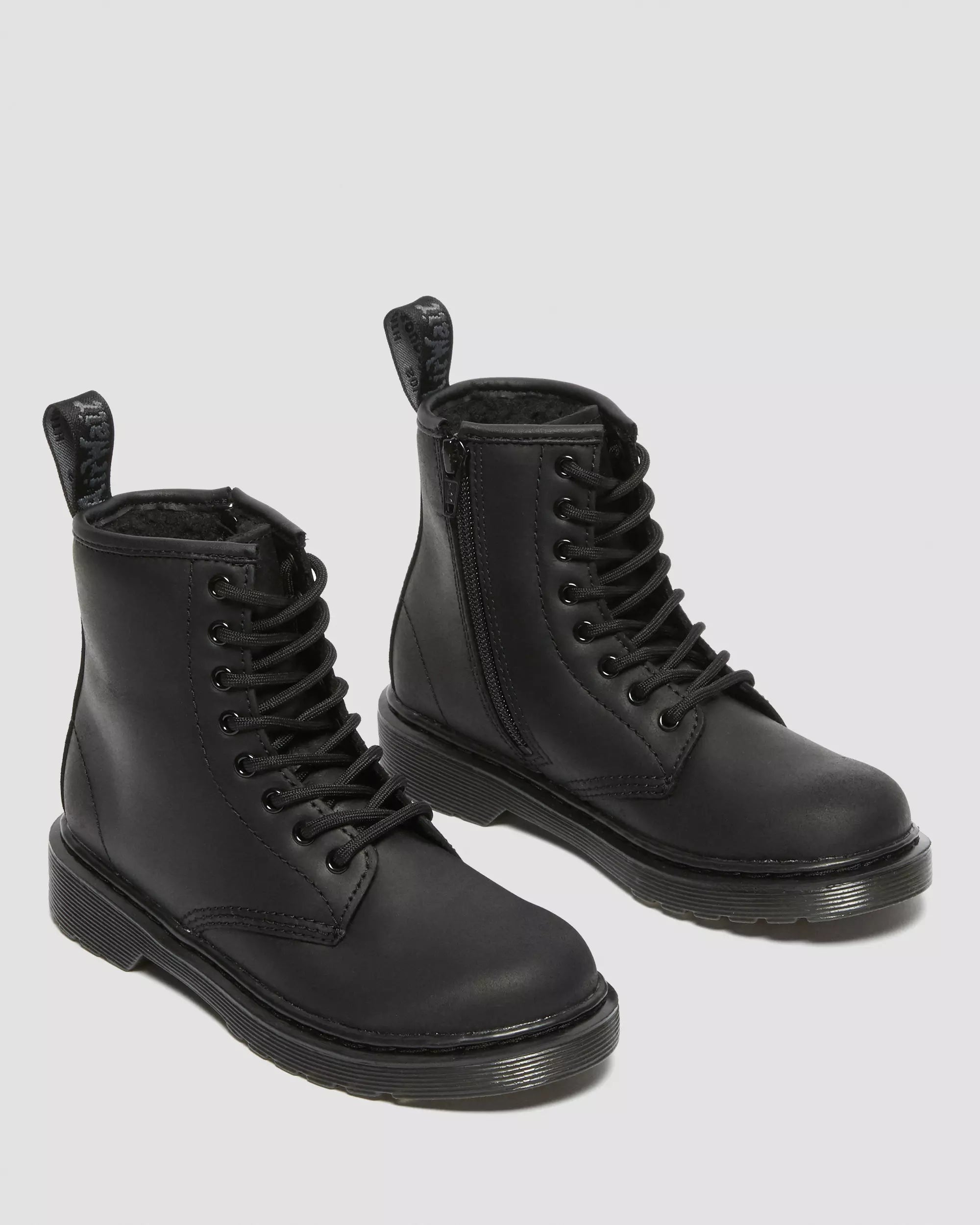 1460 Junior Faux Fur Lined Boots