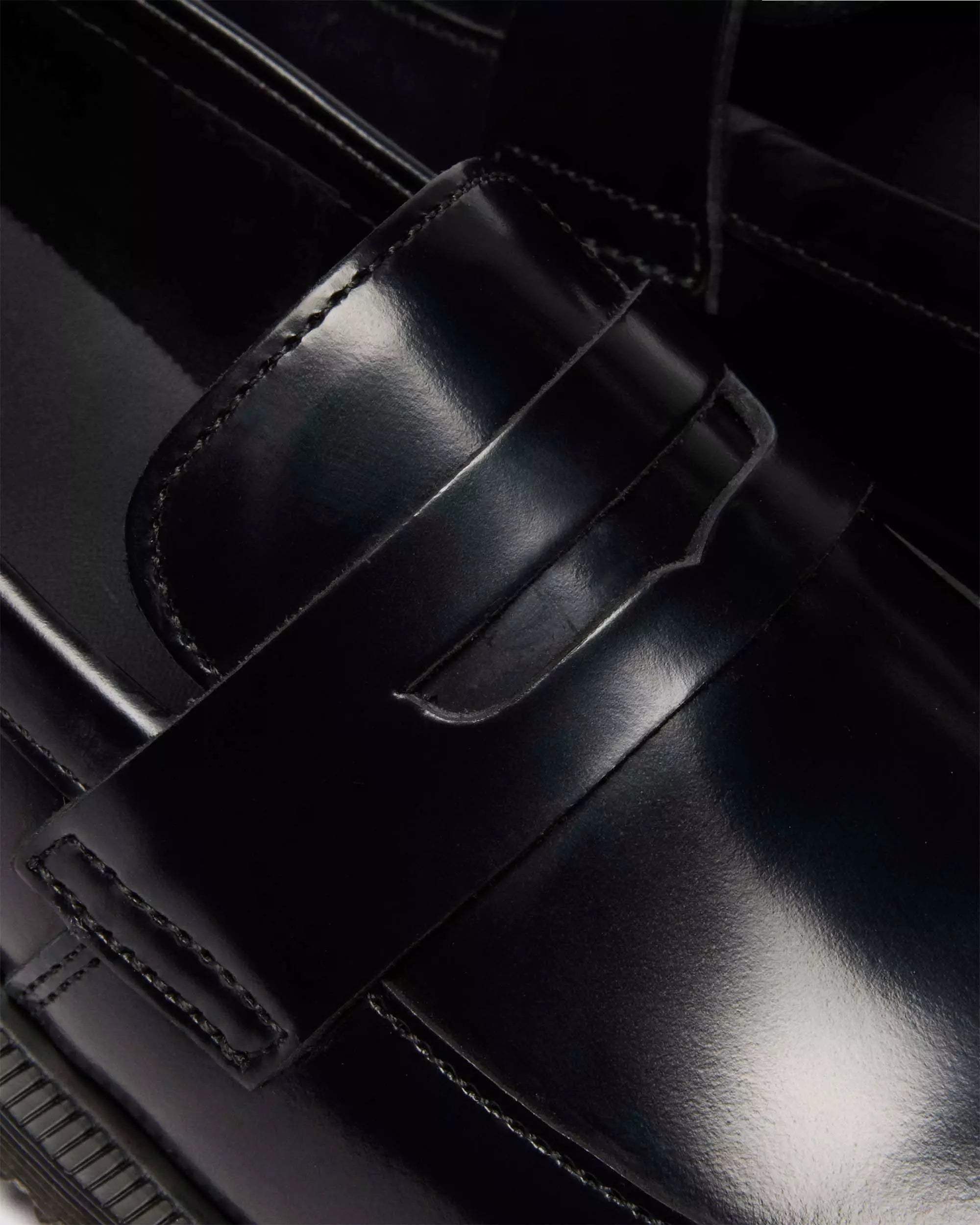 Temara Polished Smooth Leather Loafers
