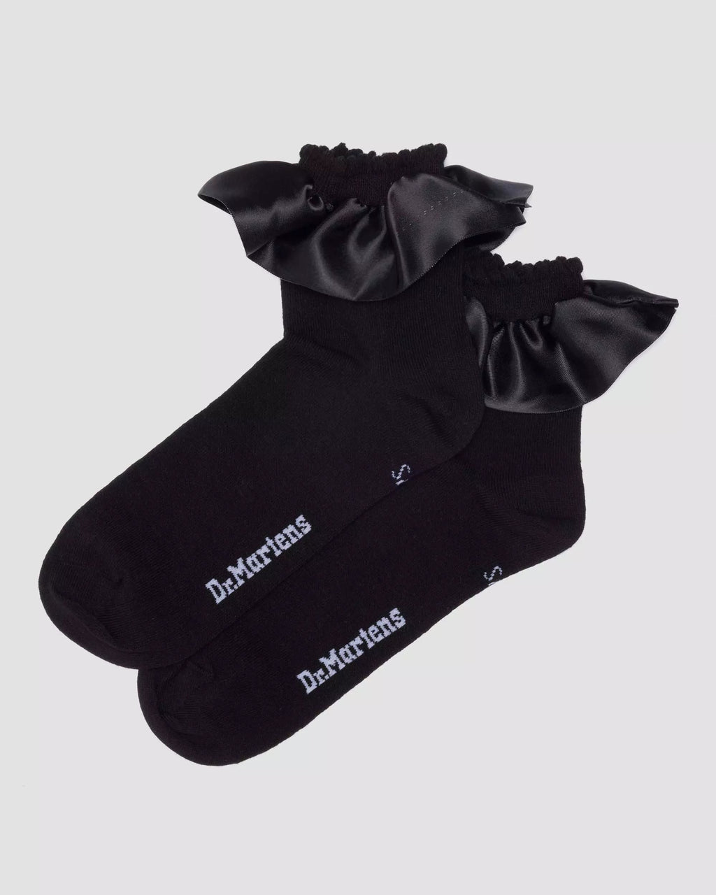 Satin Frill Socks Organic Cotton Blend