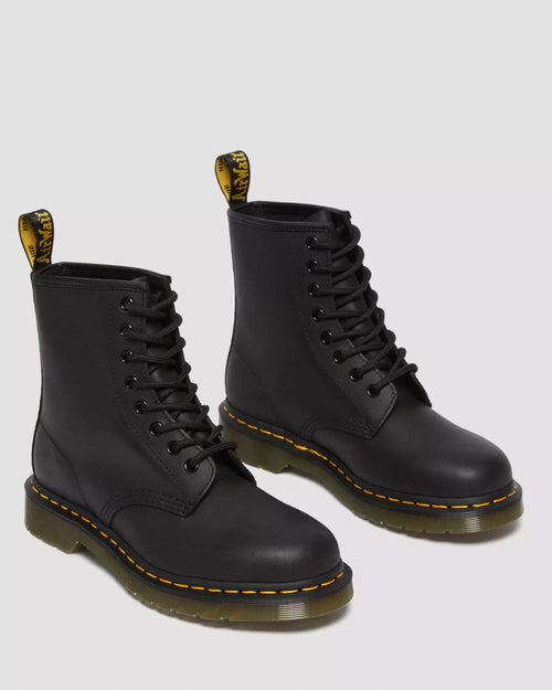 1460 Greasy Leather Lace Up Boots