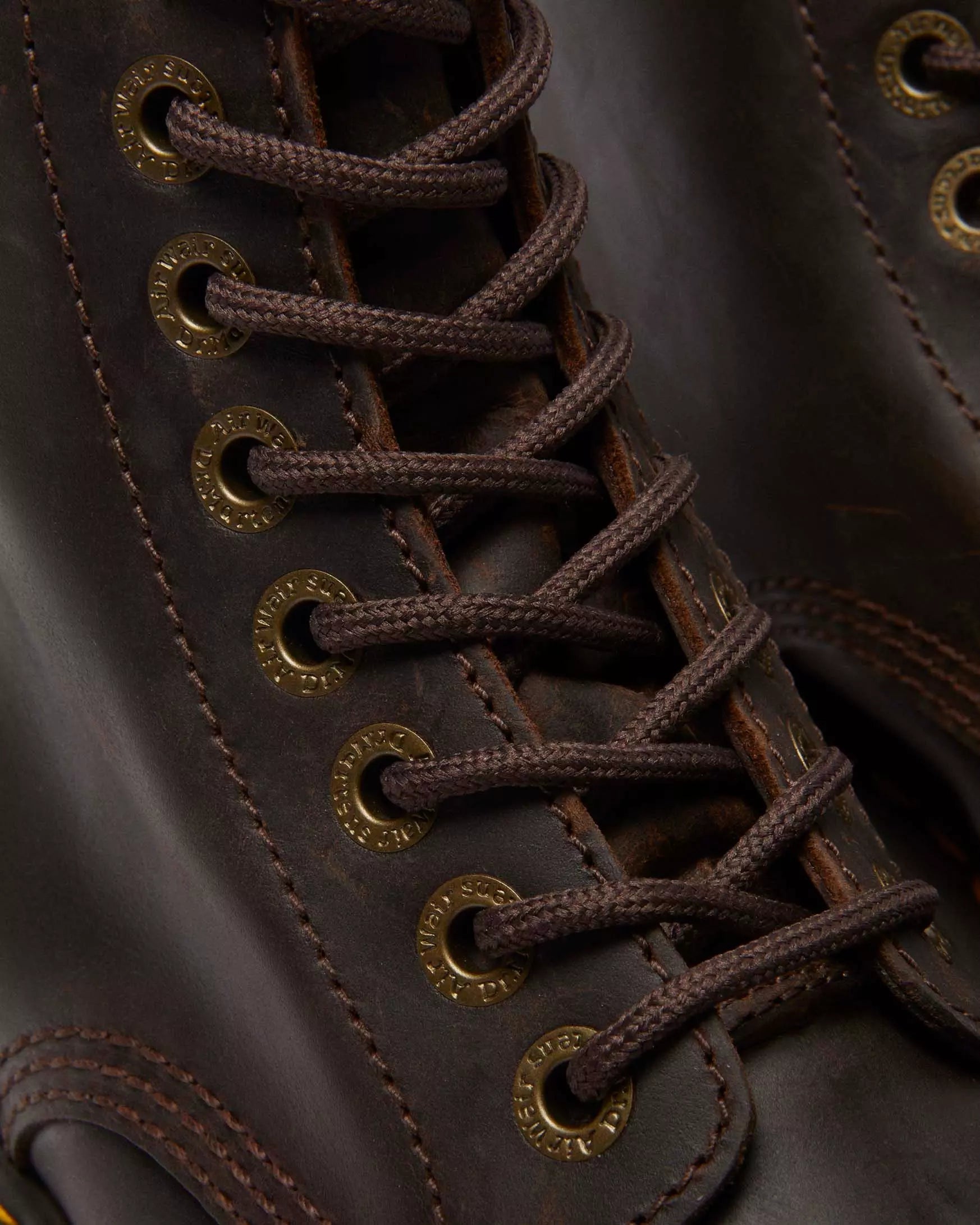 Sinclair Crazy Horse Leather Platform Boots