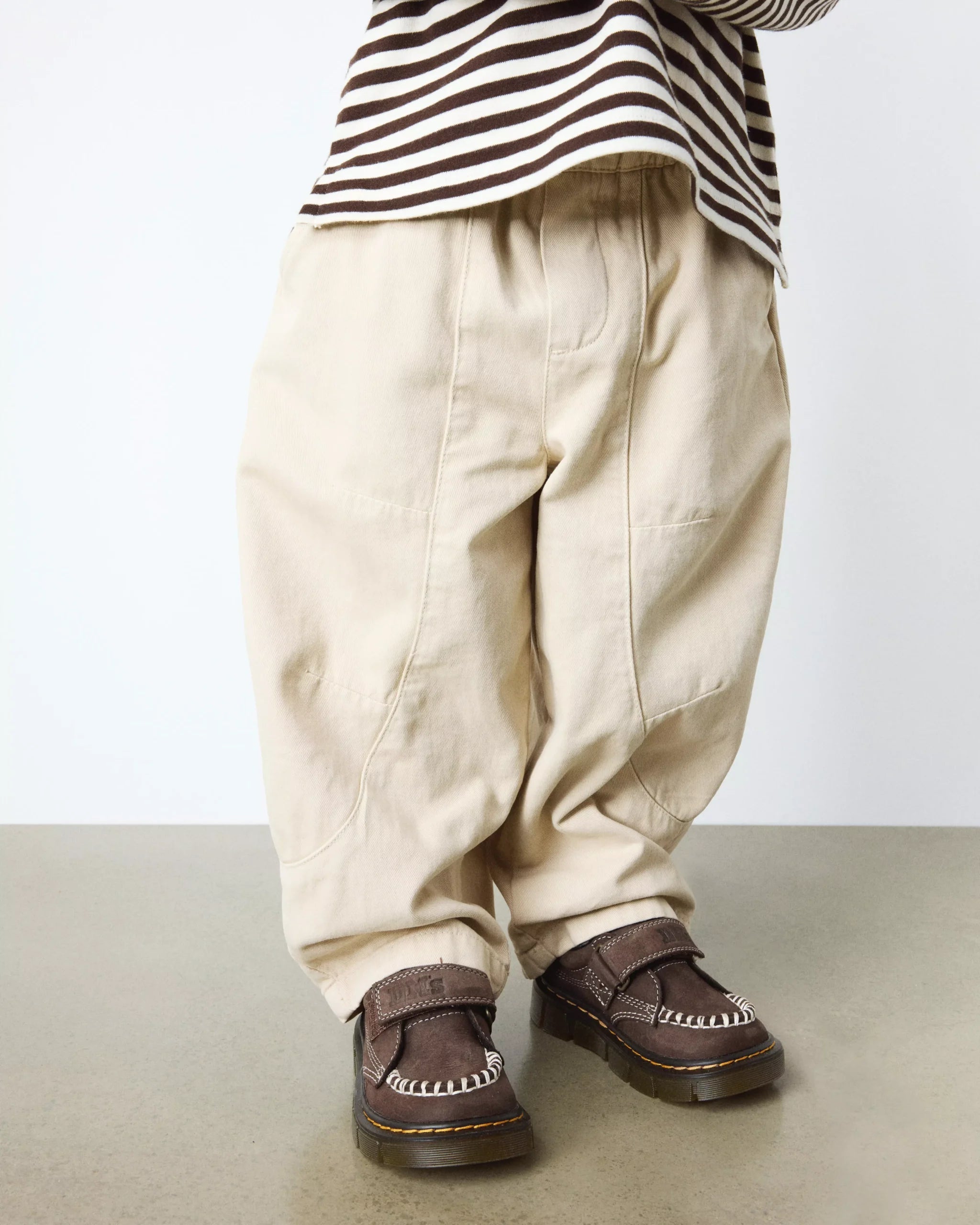 Toddler Raffe Strap Tumbled Nubuck Moc Toe Shoes