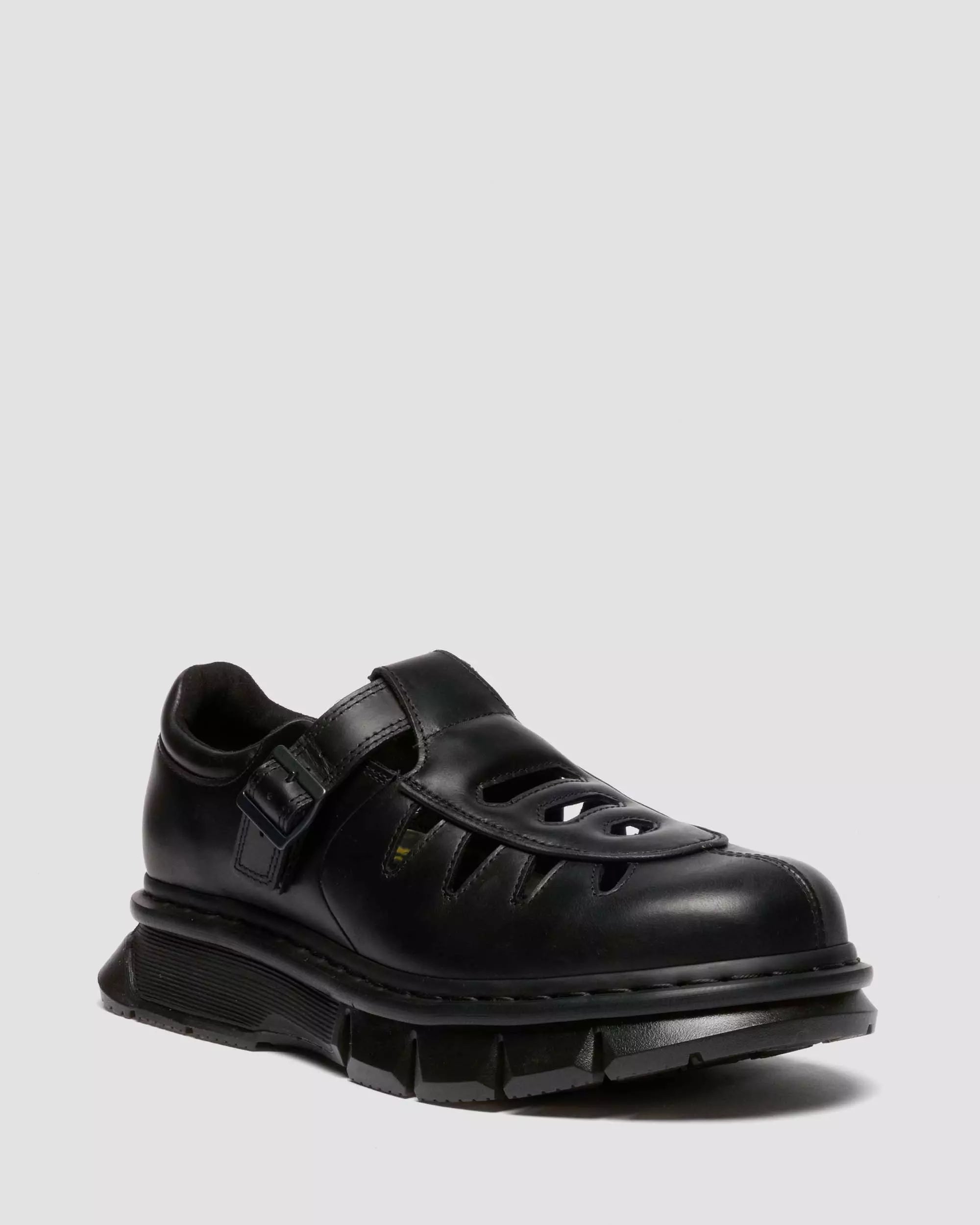 Qubist Fisherman Soft Leather Buckle Shoes