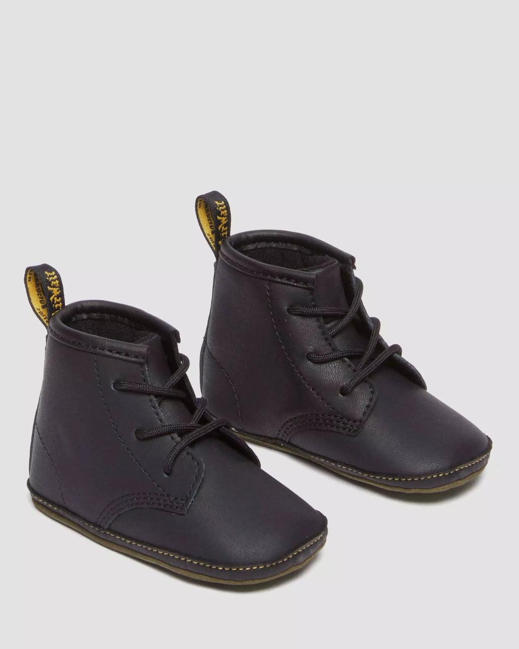 Newborn 1460 Auburn Leather Booties