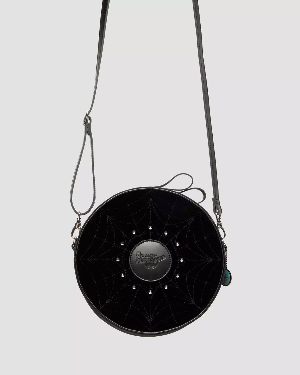 Wednesday Round Backpack Velvet & Kiev Leather Bag