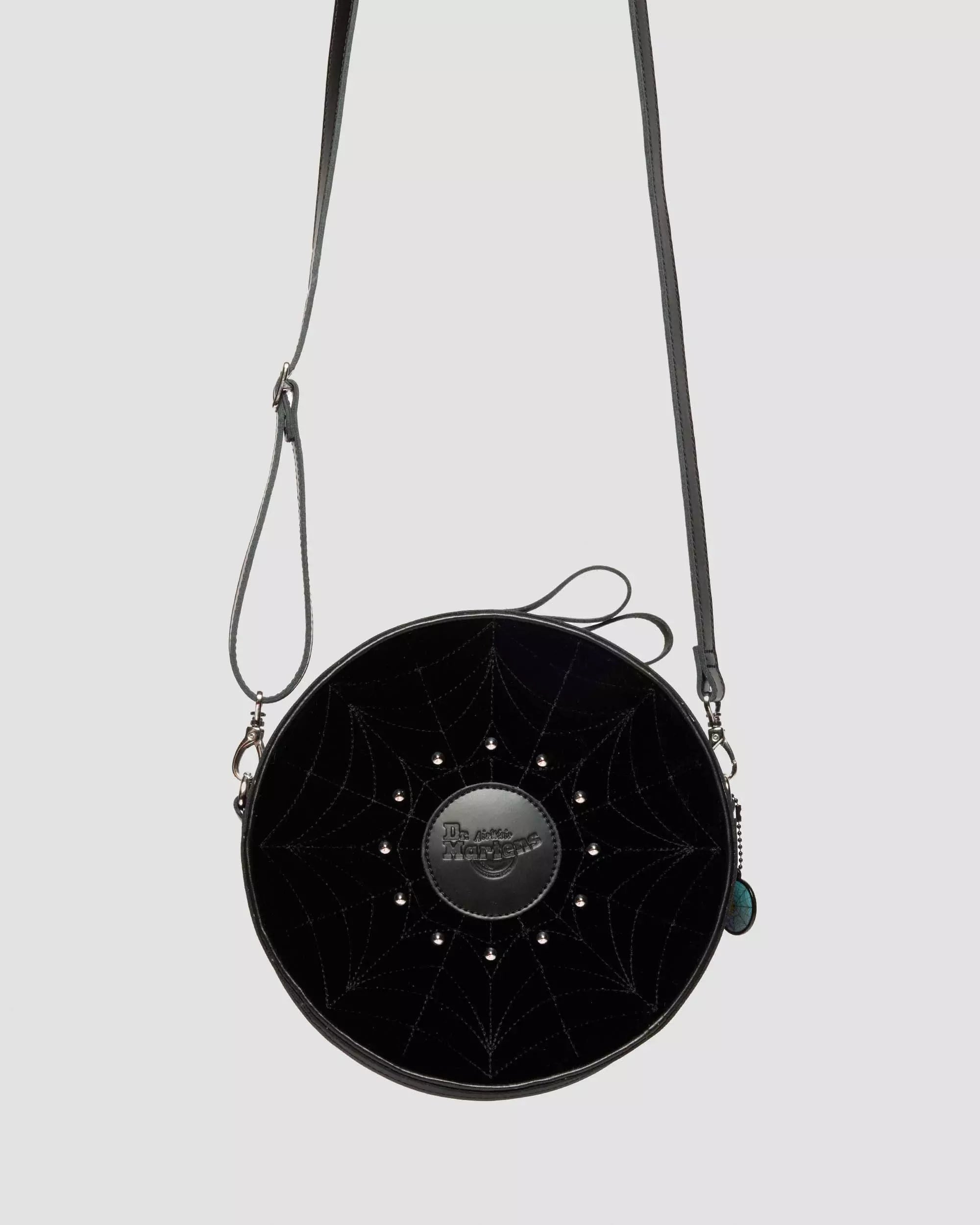 Wednesday Round Backpack Velvet & Kiev Leather Bag
