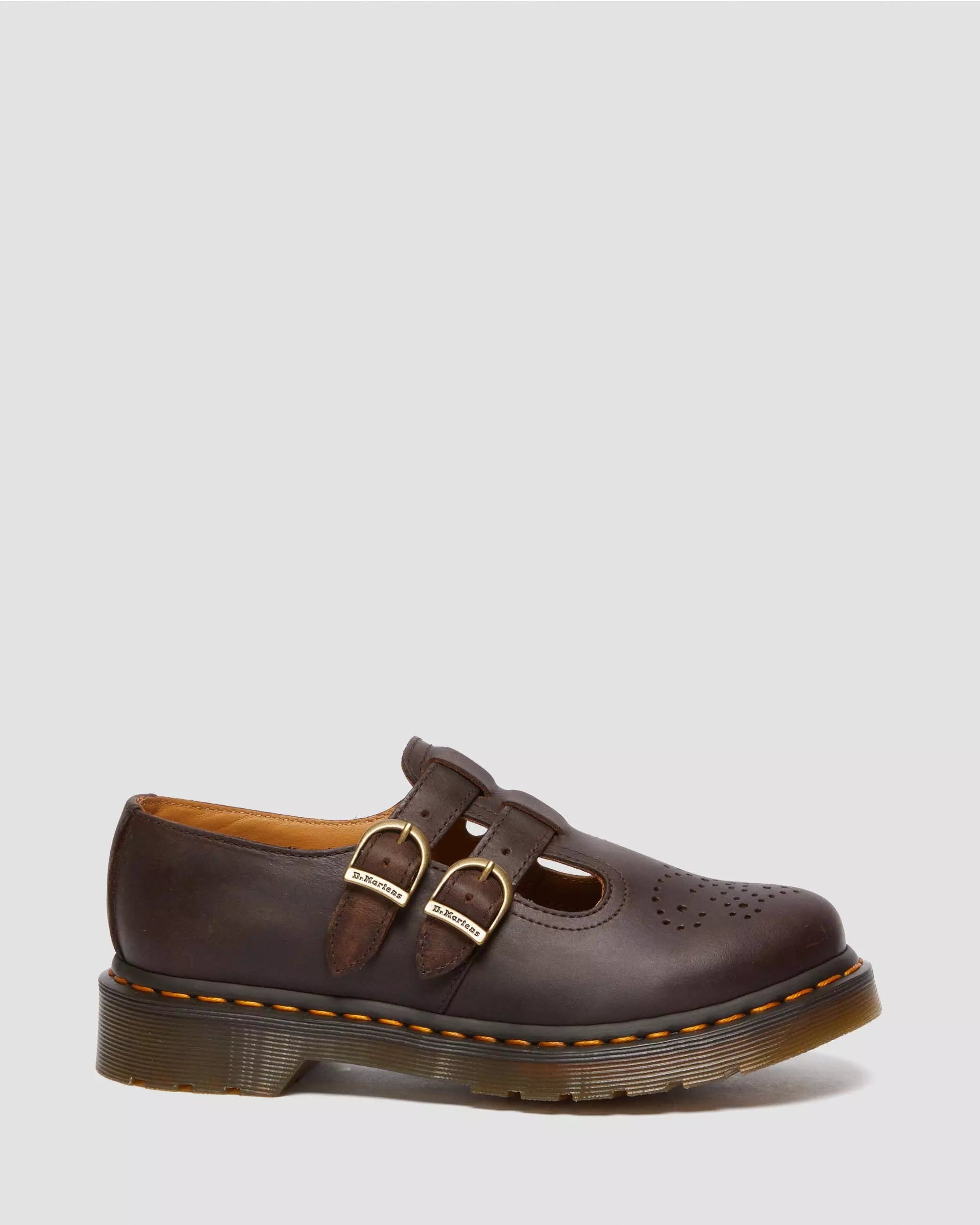 8065 Crazy Horse Leather Mary Jane Shoes