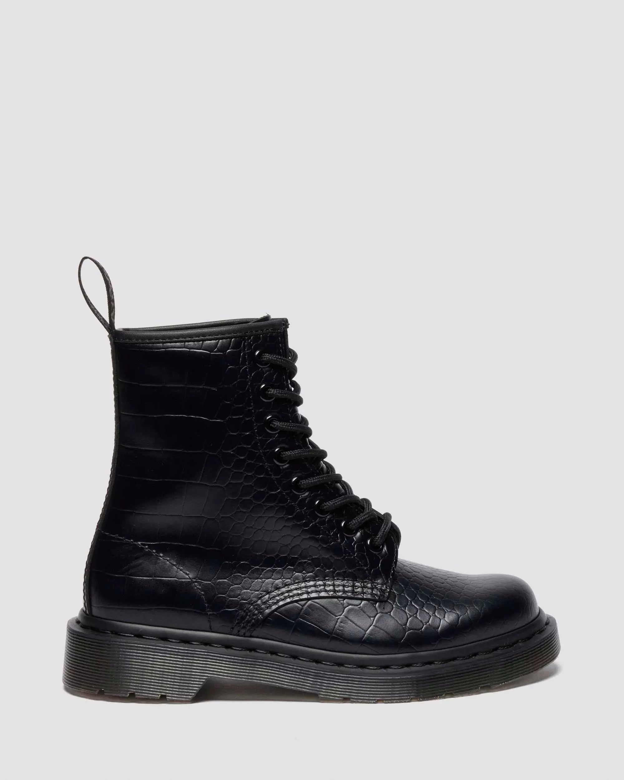 1460 CROCO Croc Emboss Leather Boots