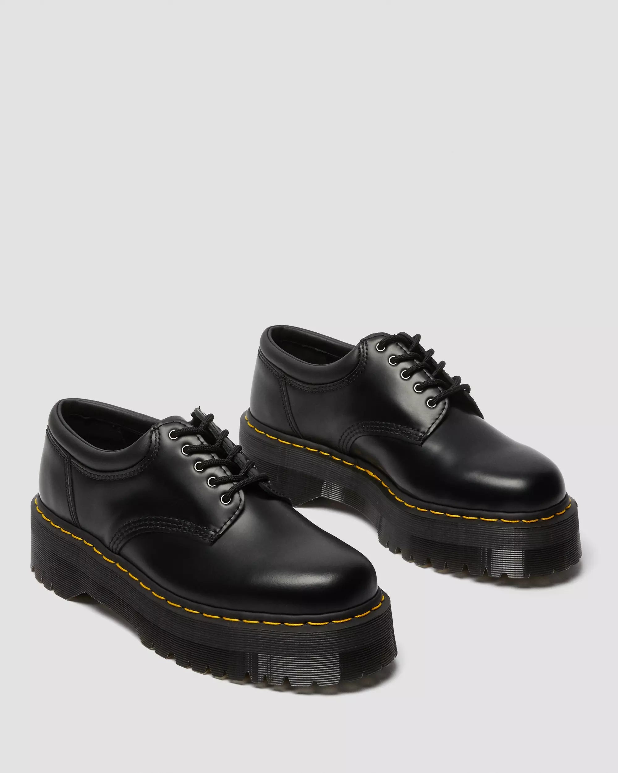 8053 Leather Platform Casual Shoes