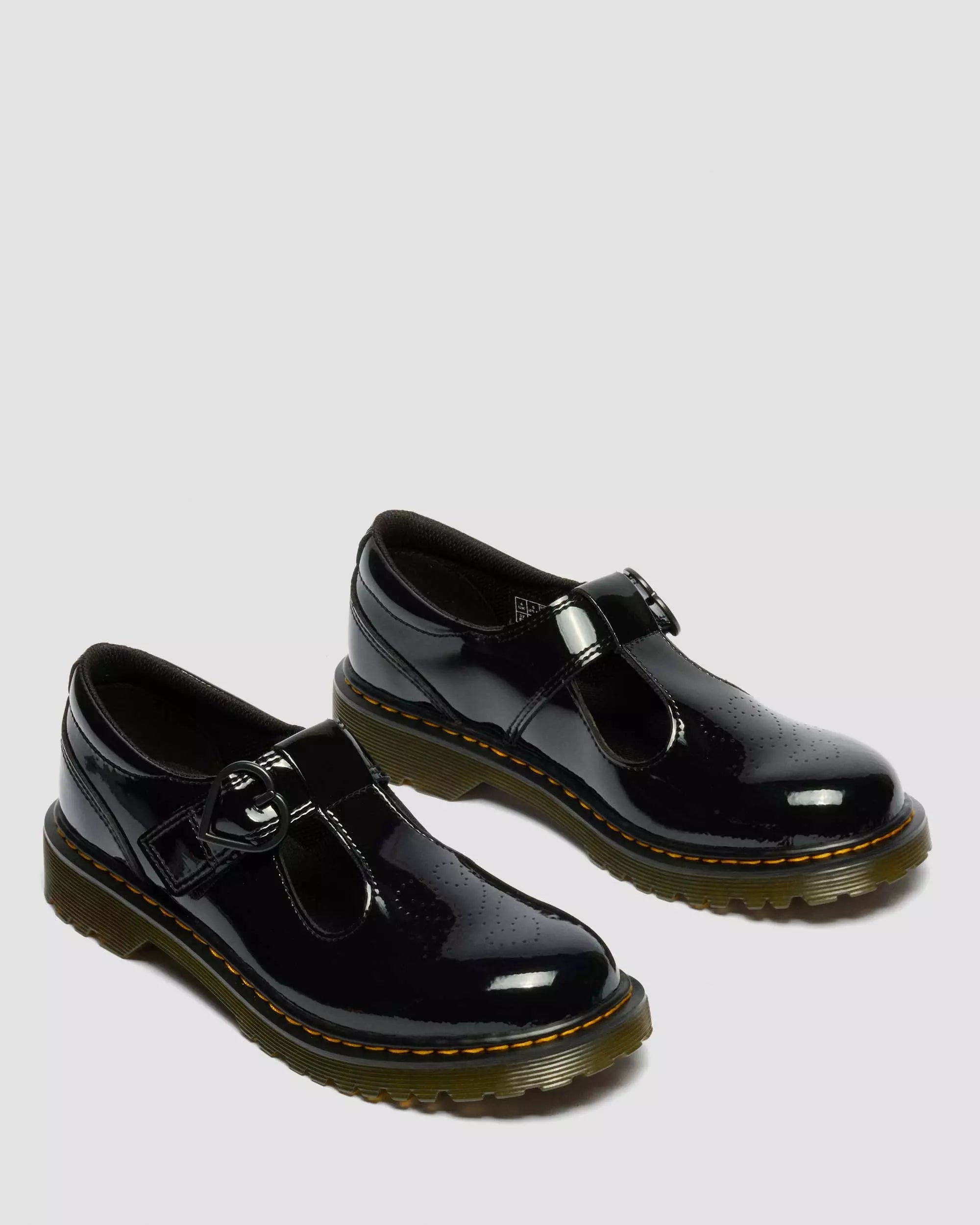 YOUTH POLLEY II Heart Patent Leather Shoes