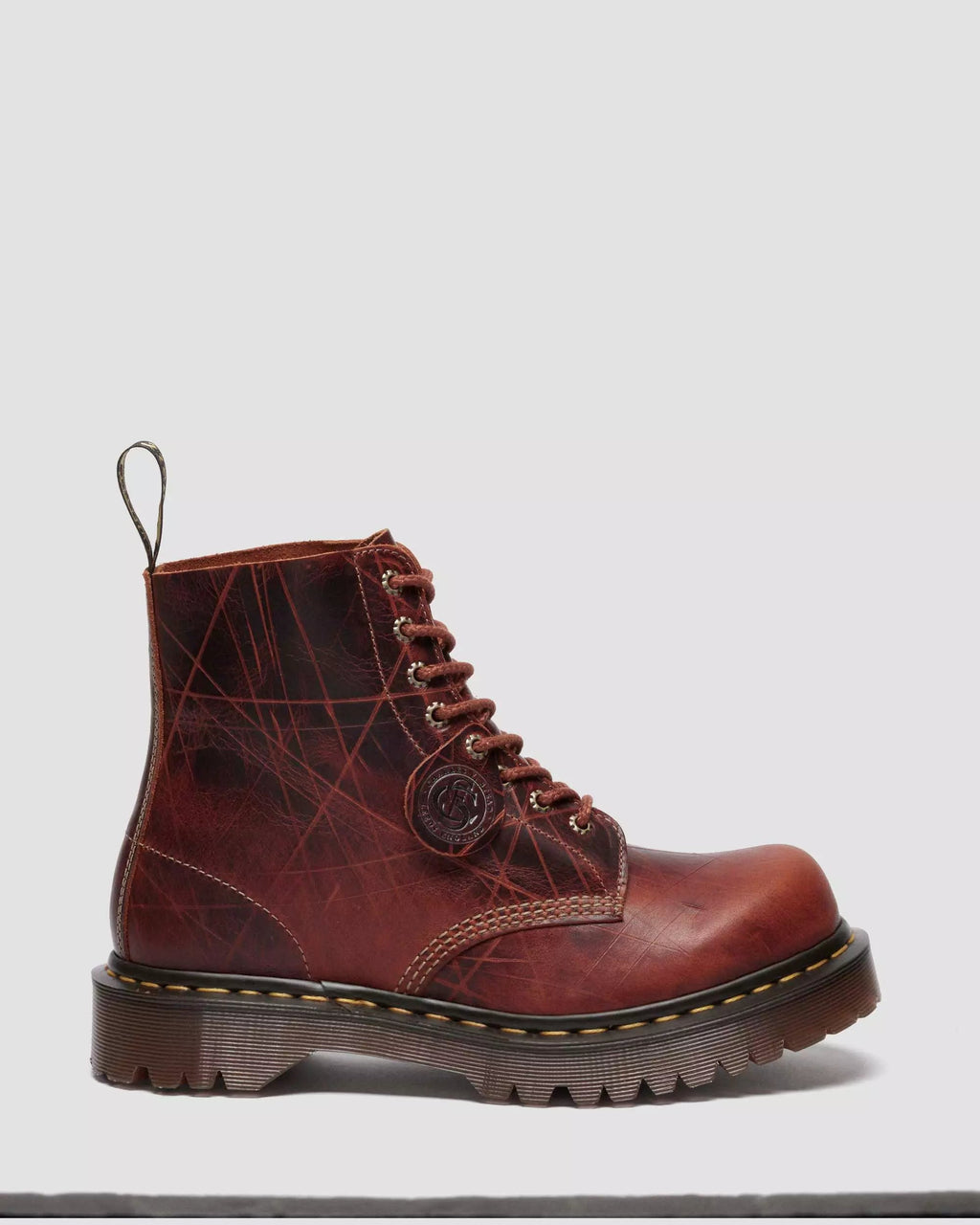 1460 Pascal Bex Made In England Leather Bump Toe Boots