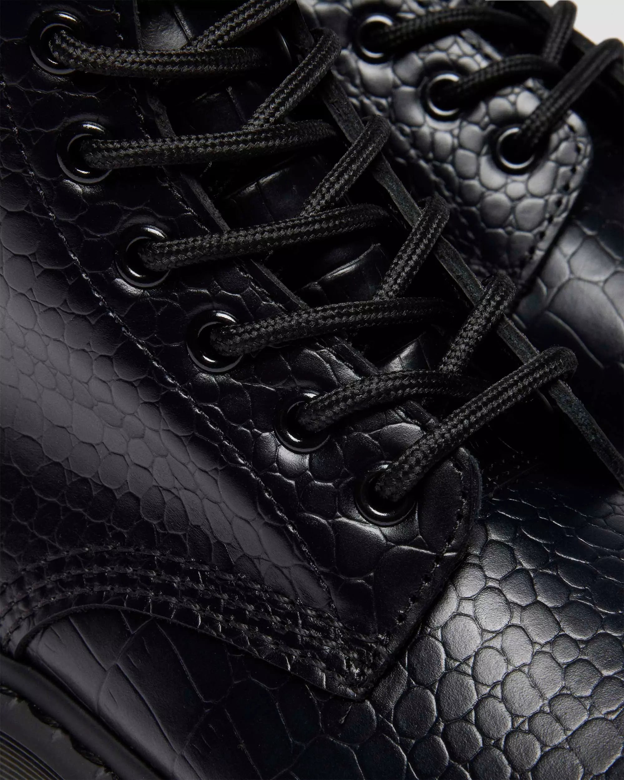 1460 CROCO Croc Emboss Leather Boots