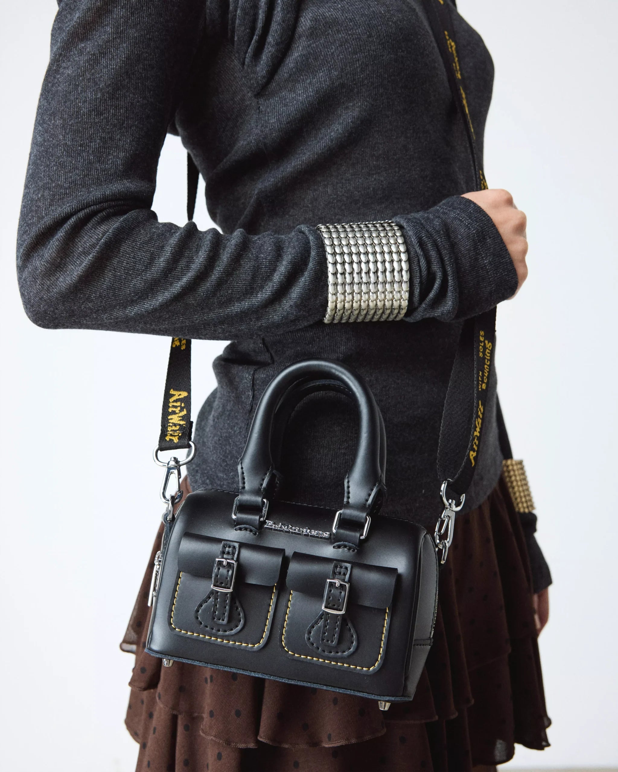 Mini Top Handle Bag Kiev Leather Bag