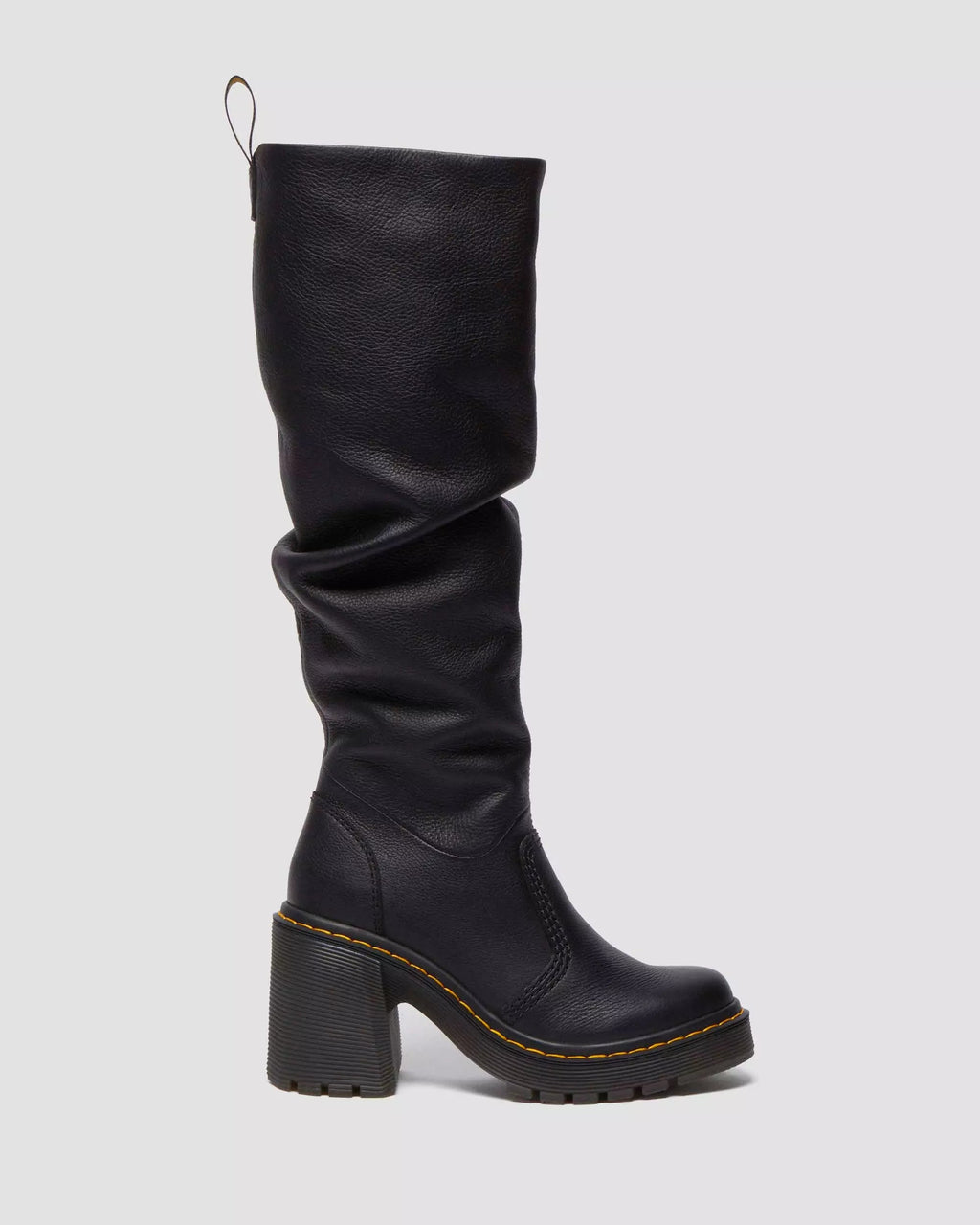 Kasey Virginia Leather Tall Heeled Boots