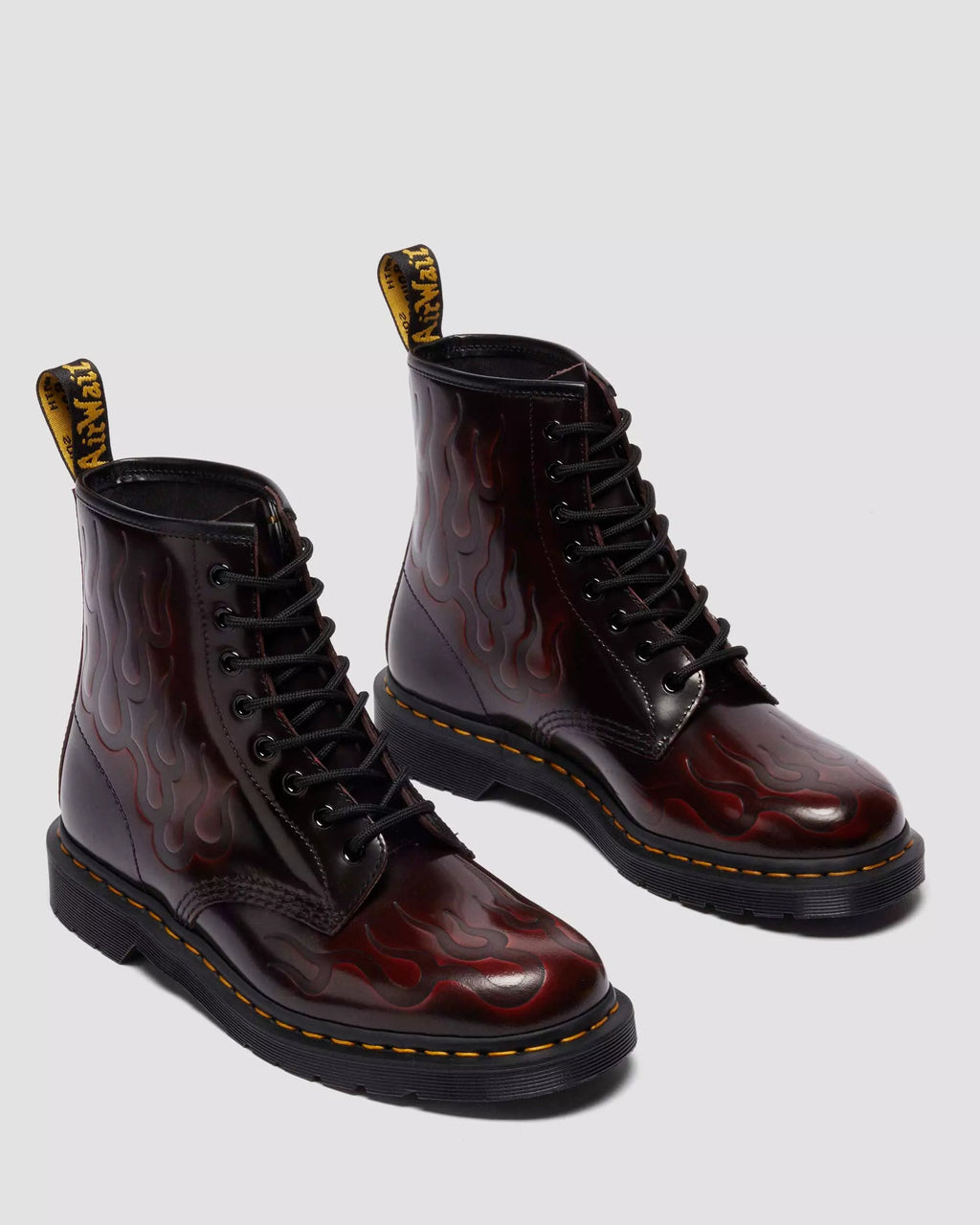 1460 Inferno Arcadia Rub Off Leather Boots