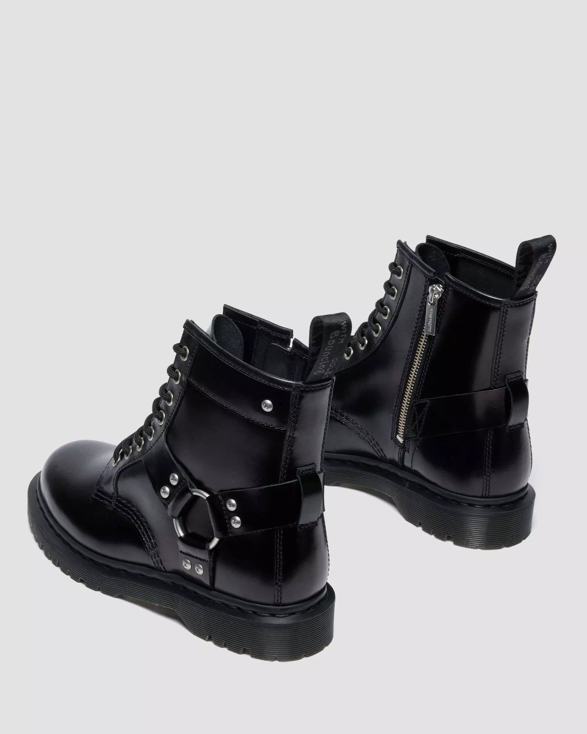 1460 Harness Leather Lace Up Boots