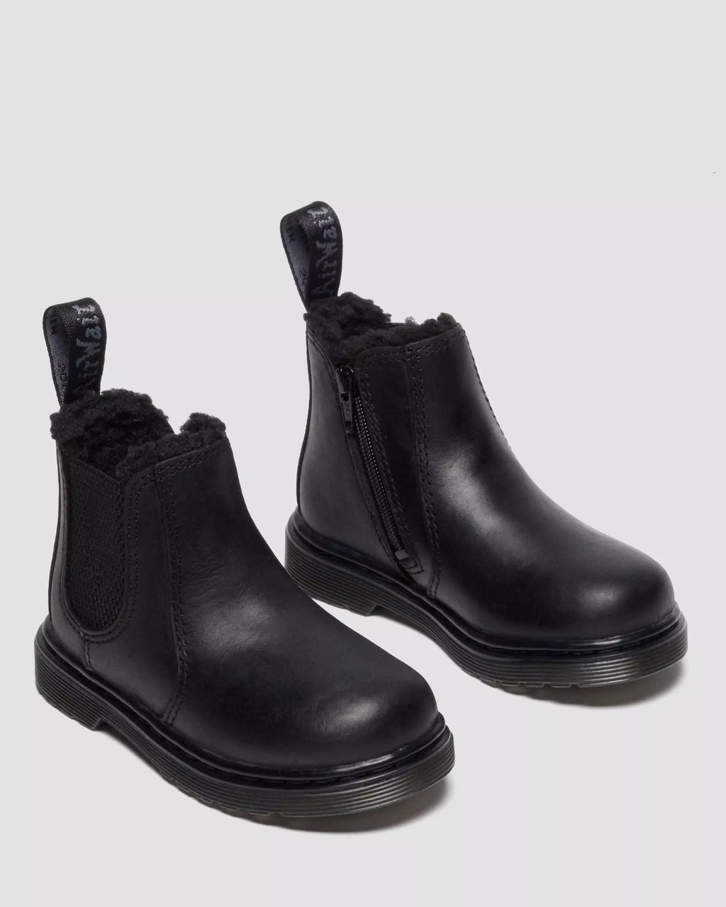 Toddler 2976 Faux Fur Lined Chelsea Boots