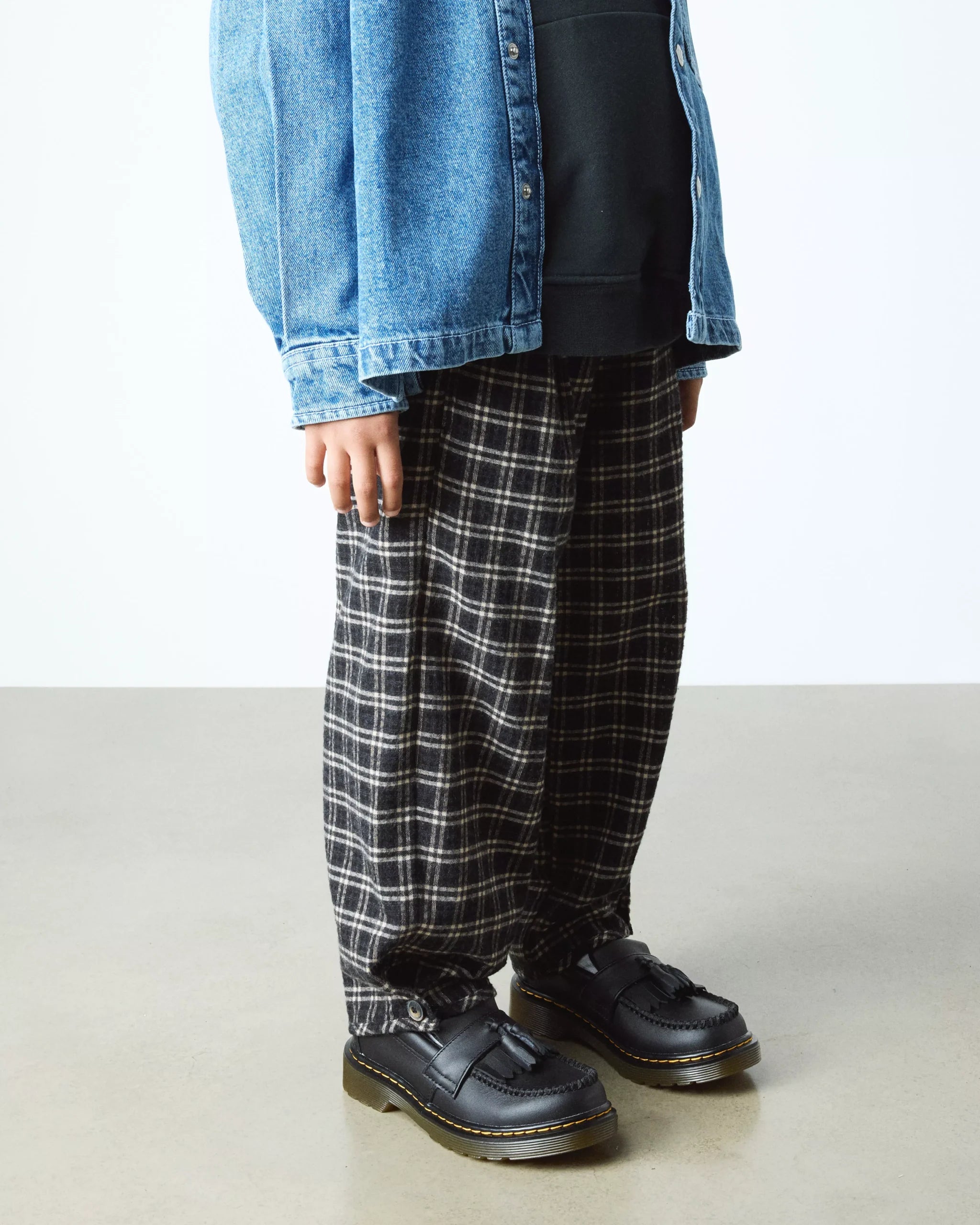 Junior Adrian Softy T Leather Tassel Loafers
