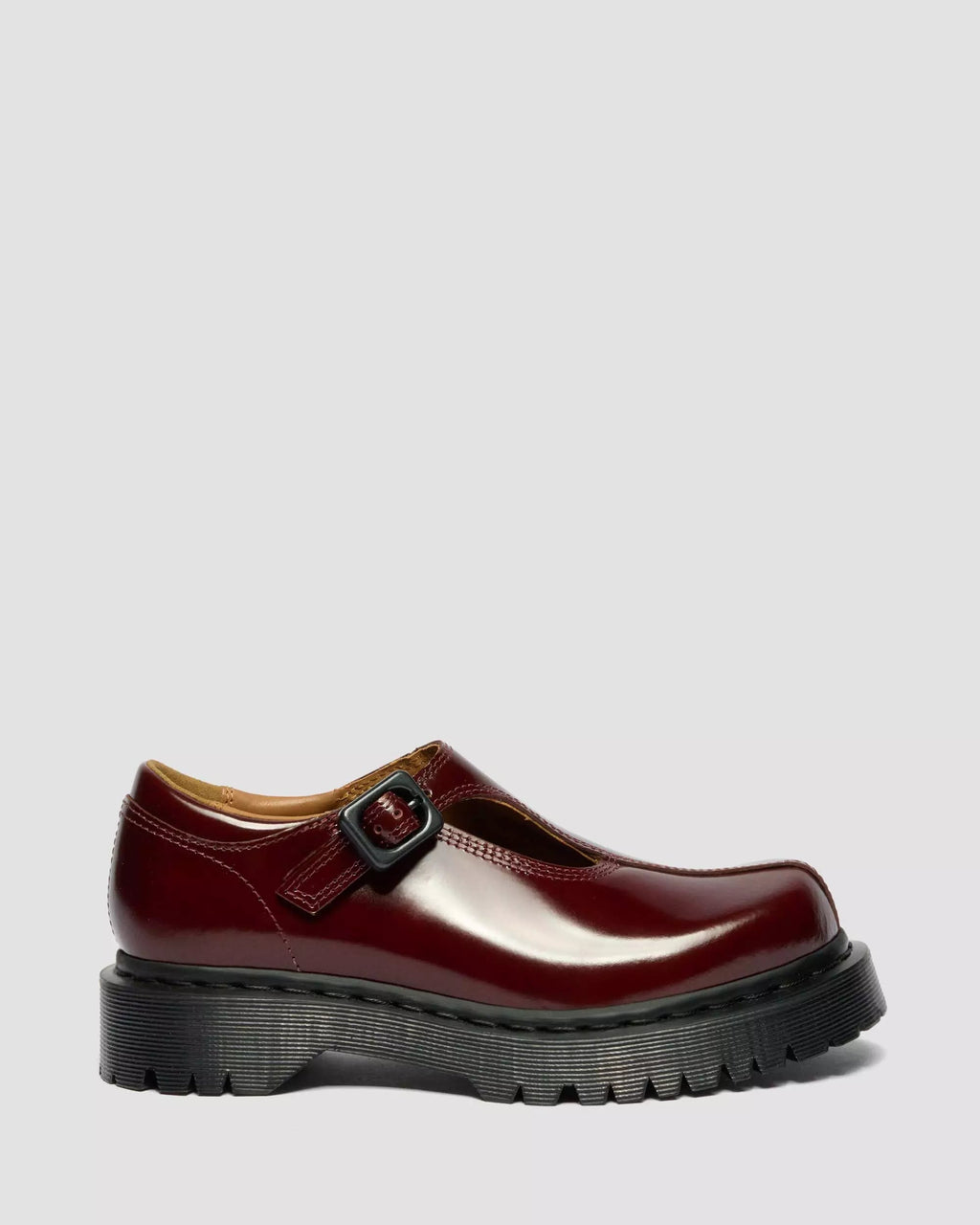 Rejena Mary Jane Lacquered Leather Shoes