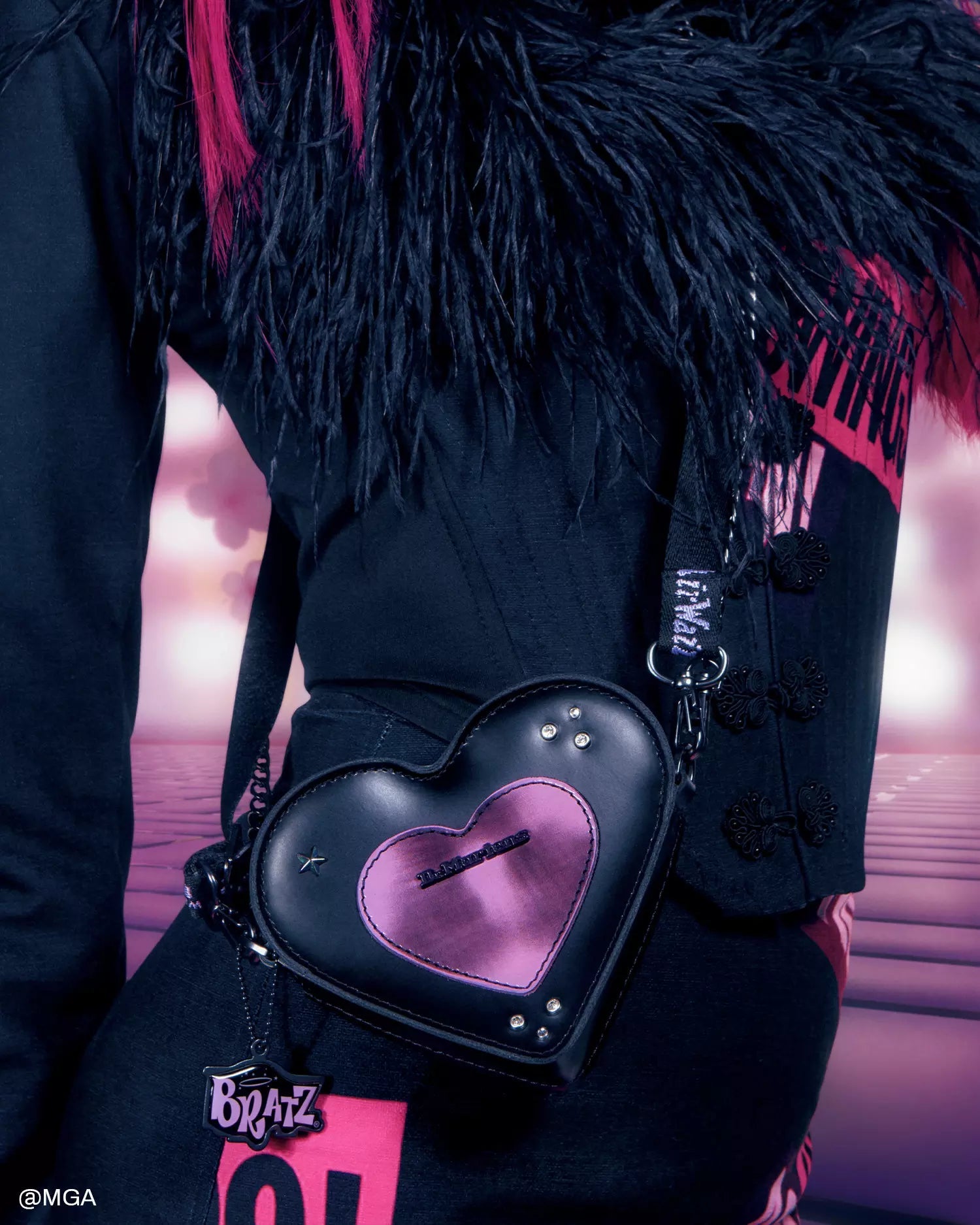 Bratz Micro Heart Bag Kiev & Arcadia Leather Bag