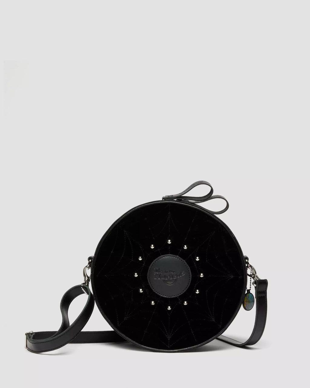Wednesday Round Backpack Velvet & Kiev Leather Bag
