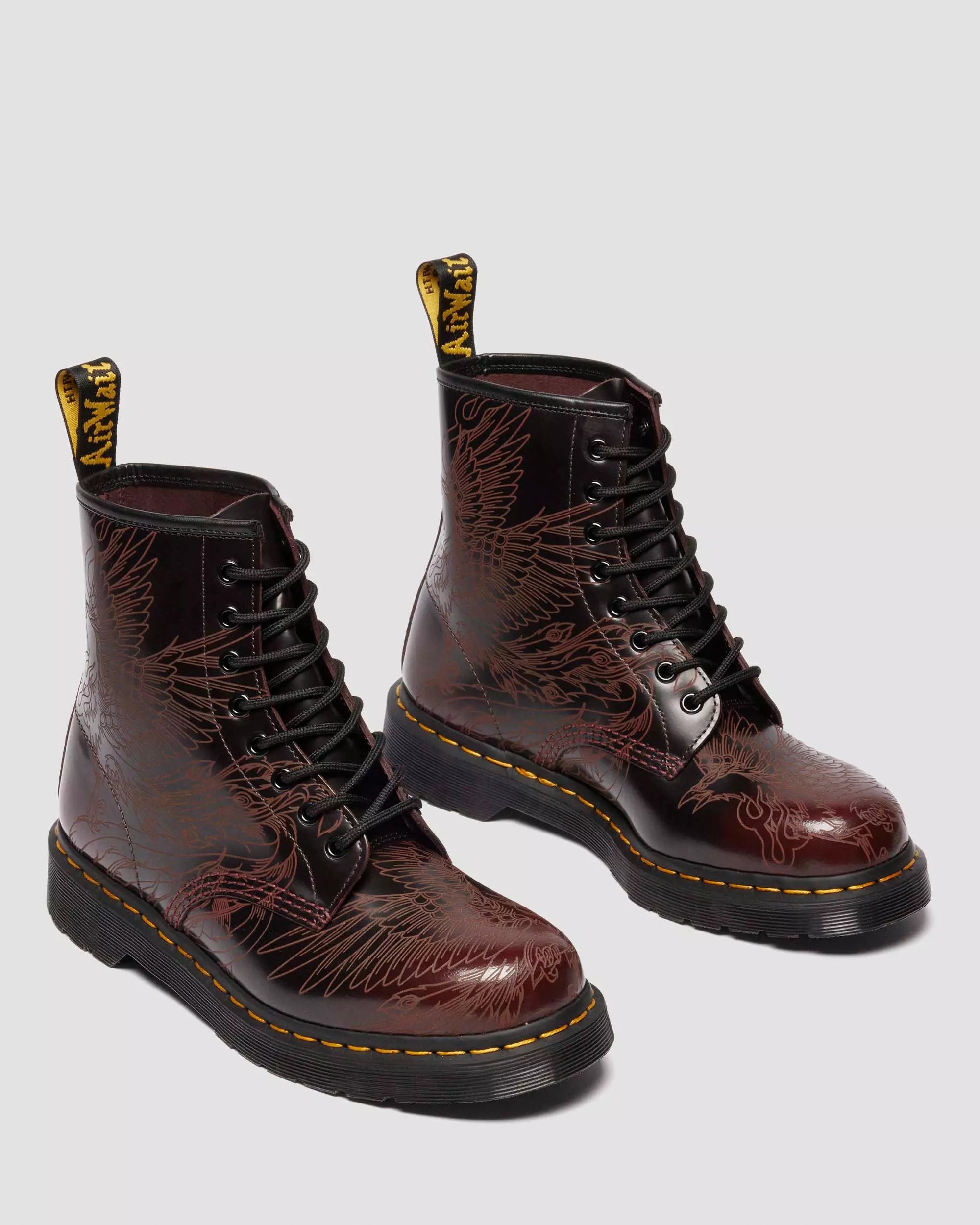 1460 PHOENIX Arcadia Rub Off Leather Boots