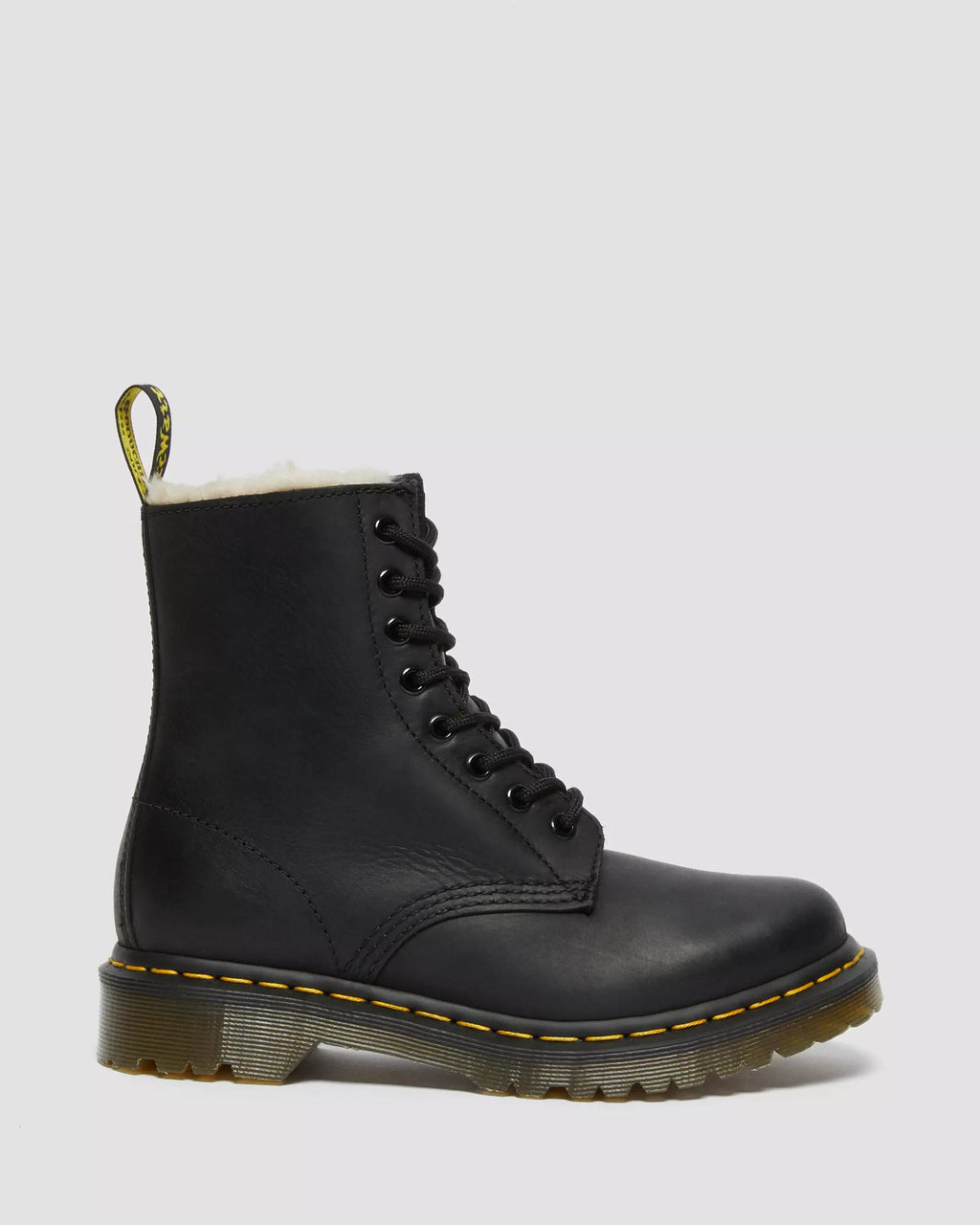 1460 Women's Faux Fur Lined Lace Up Boots