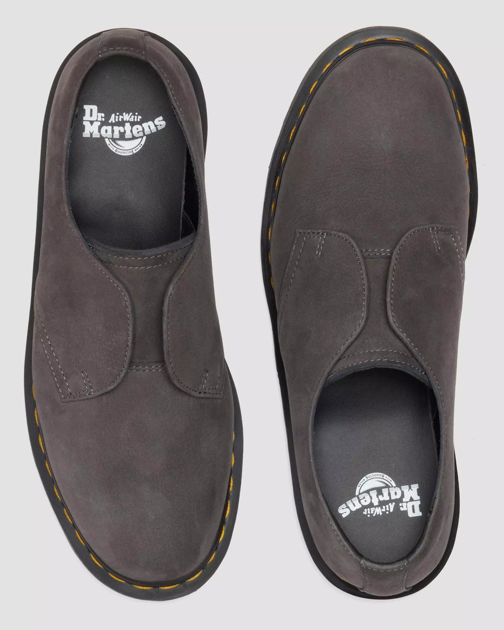 1461 LACELESS Soft Nubuck Slip On Shoes