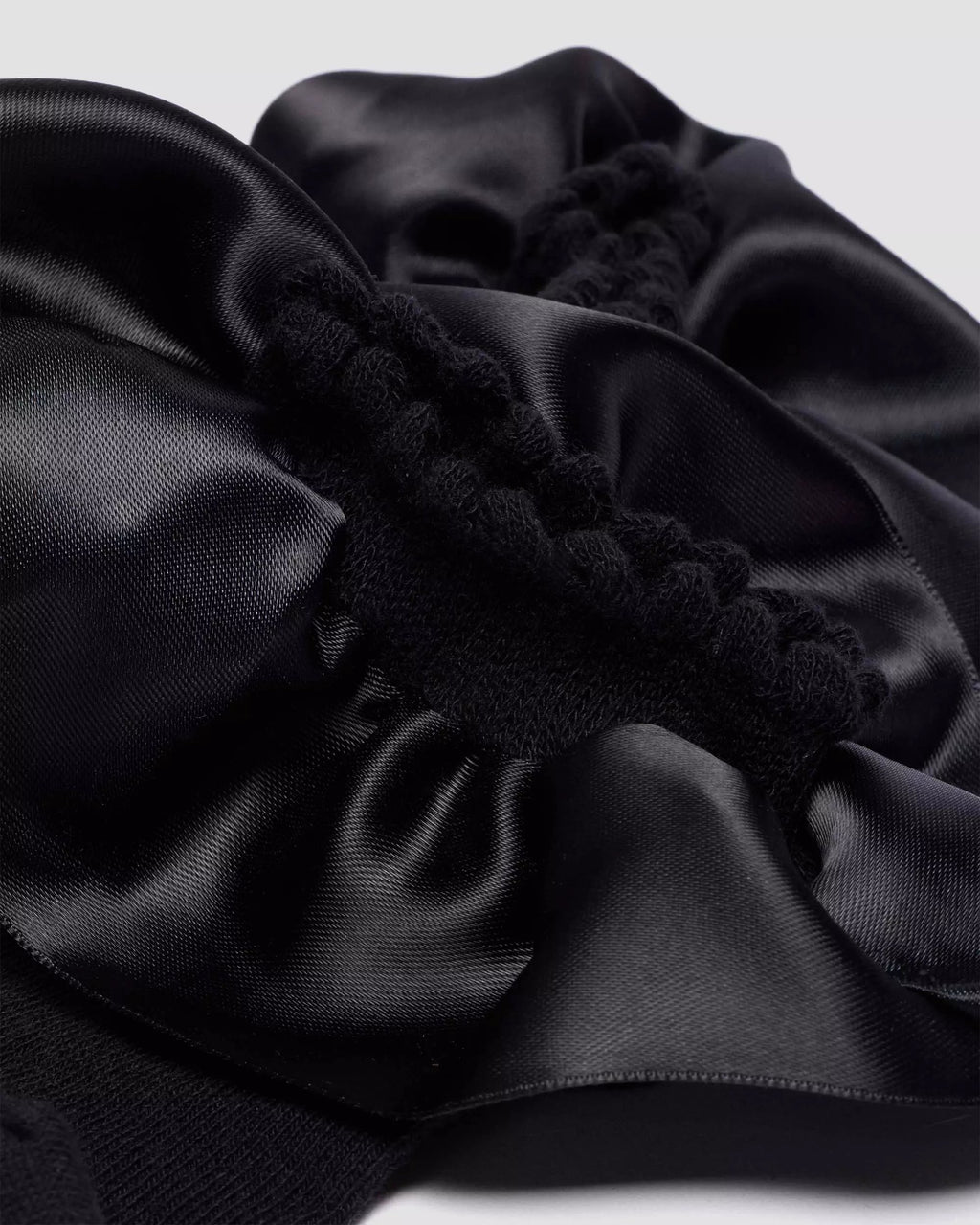Satin Frill Socks Organic Cotton Blend