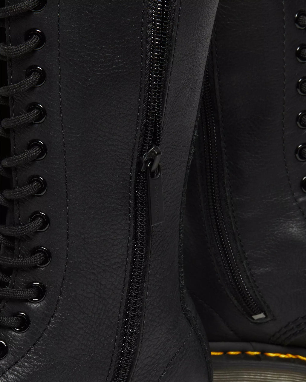 1B99 Virginia Leather Mid Calf Boots