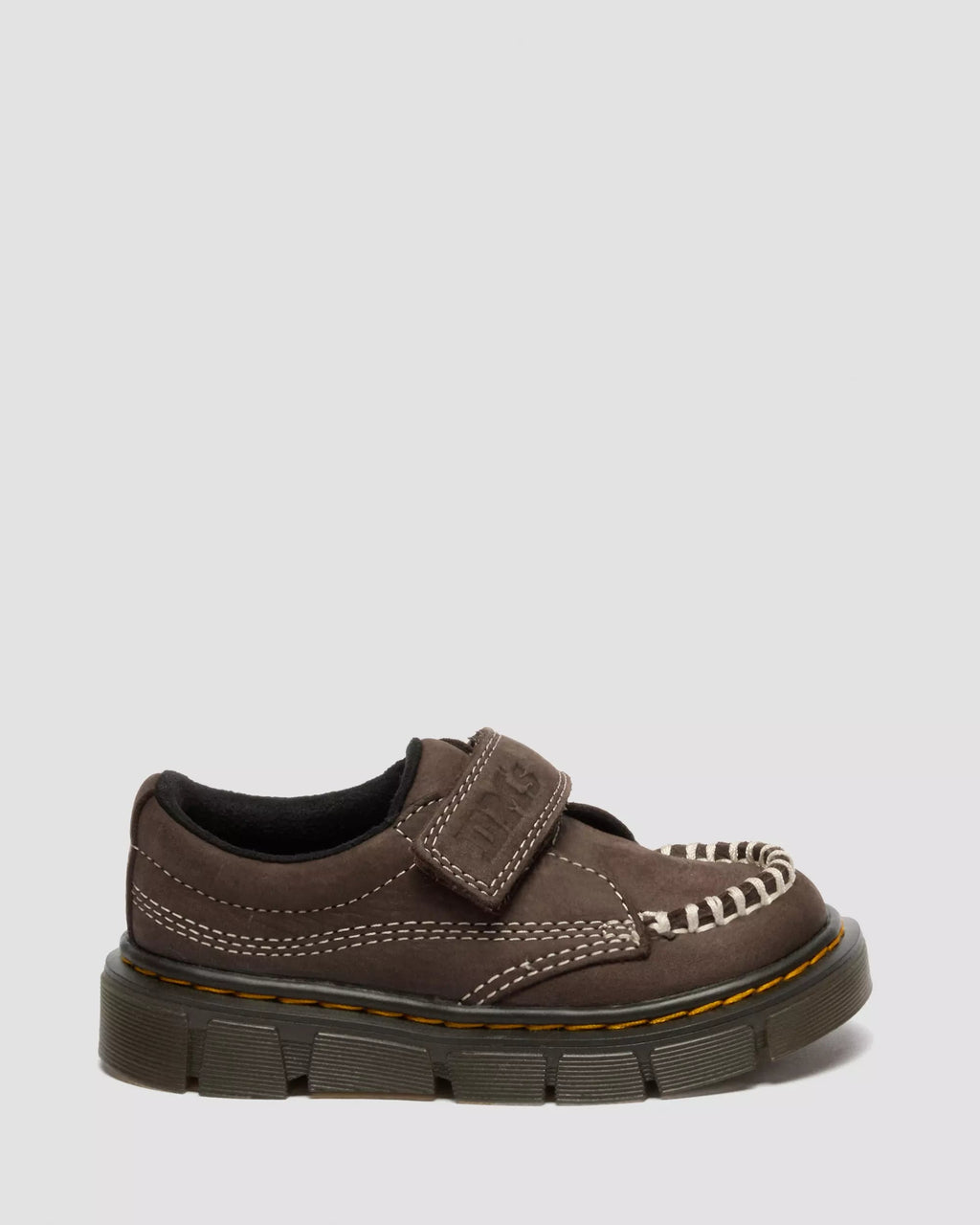 Toddler Raffe Strap Tumbled Nubuck Moc Toe Shoes