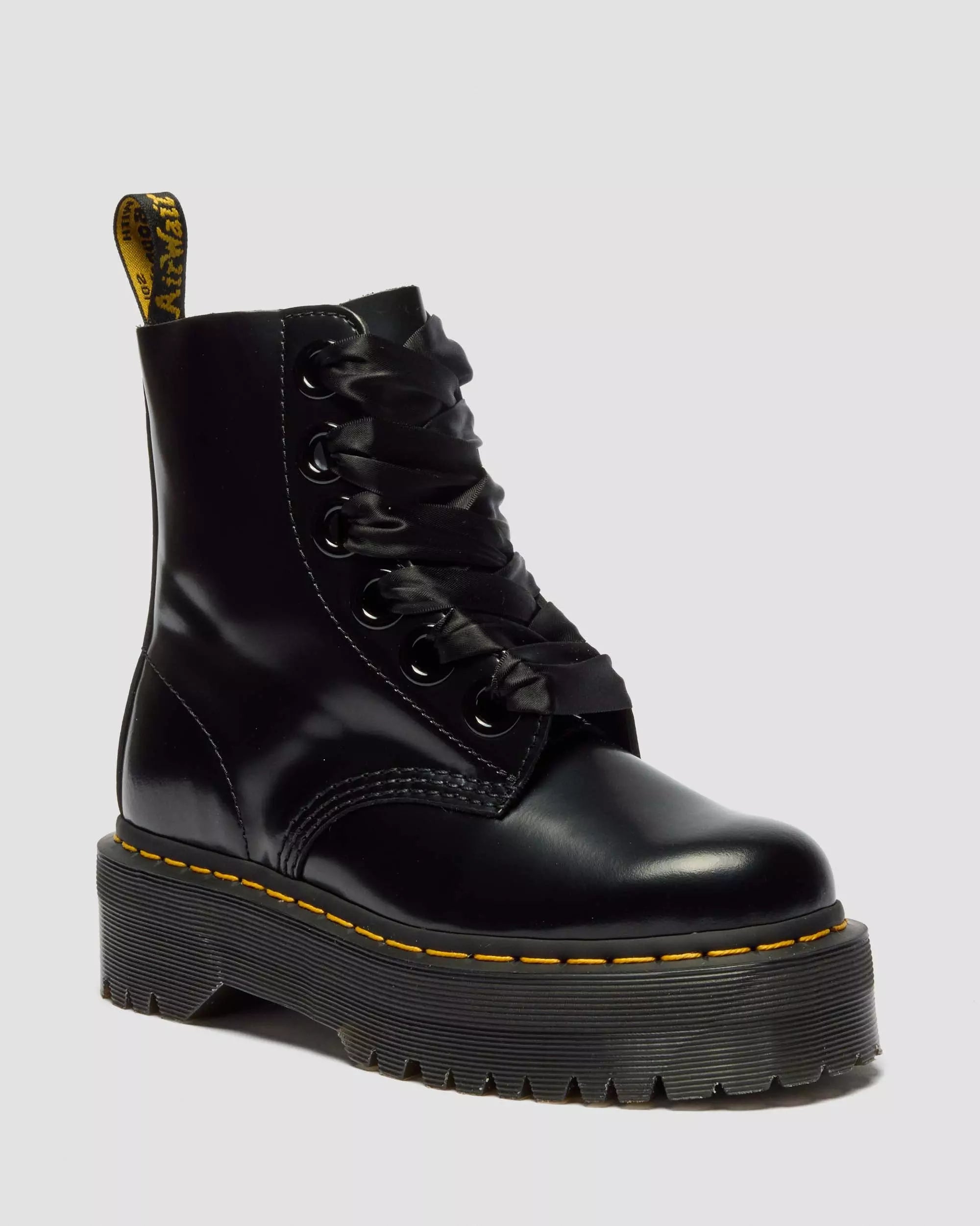 MOLLY Women's Leather Platform Boots