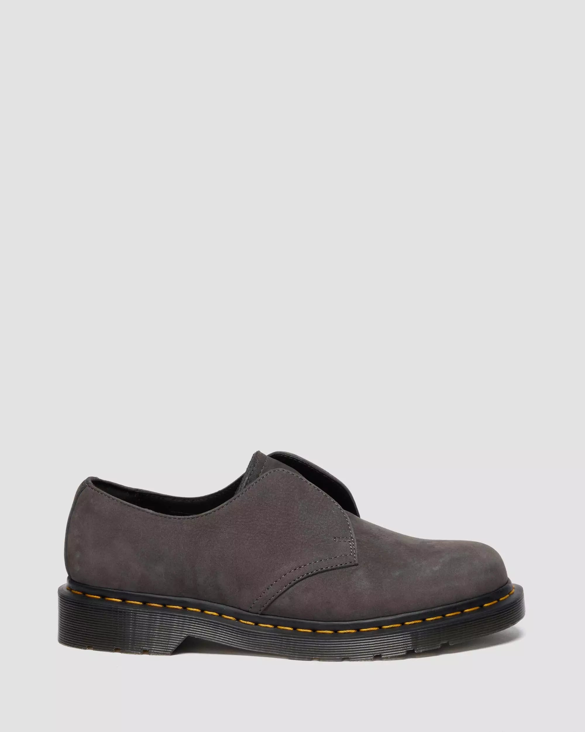 1461 LACELESS Soft Nubuck Slip On Shoes