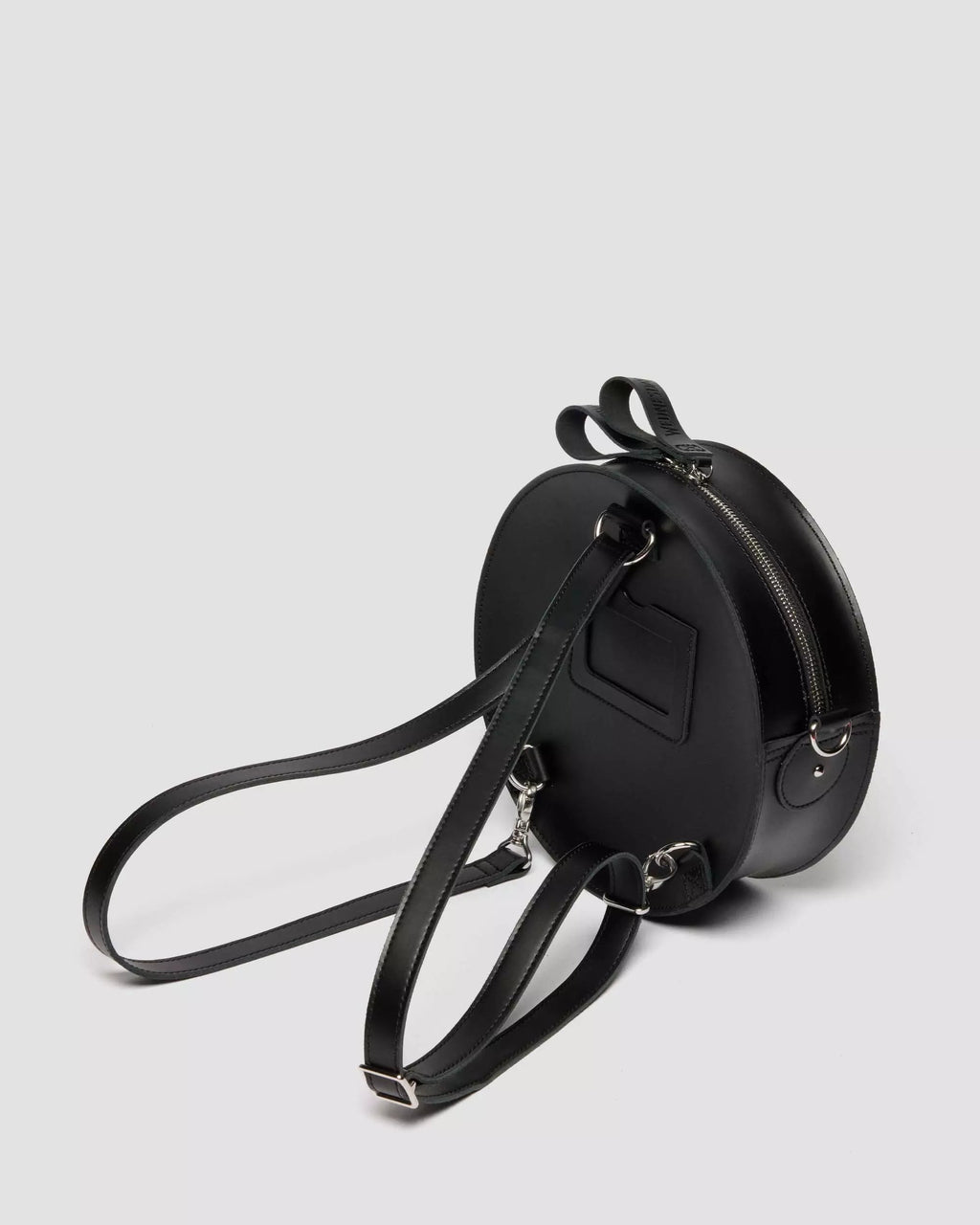 Wednesday Round Backpack Velvet & Kiev Leather Bag