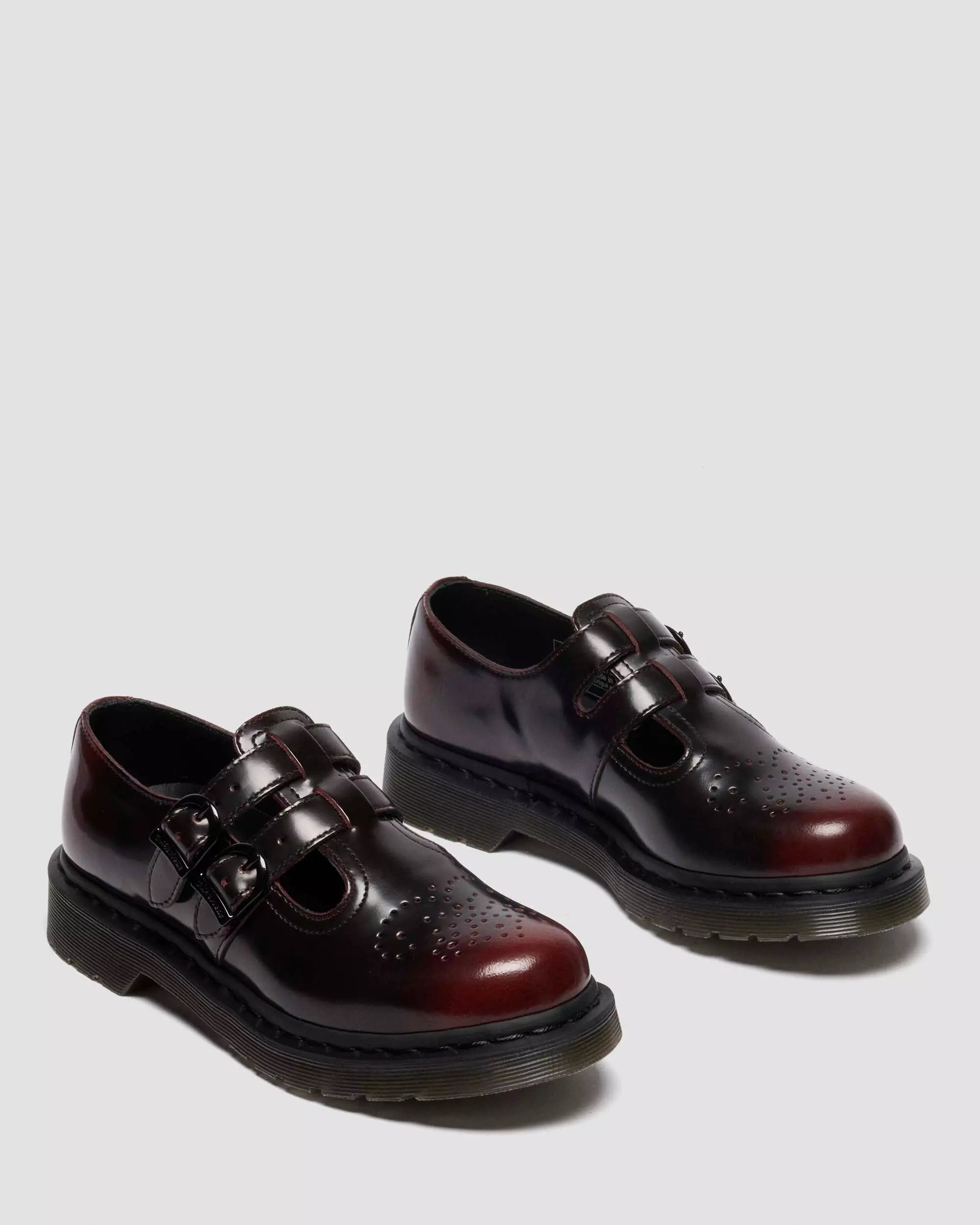 8065 Arcadia Rub Off Leather Mary Jane Shoes