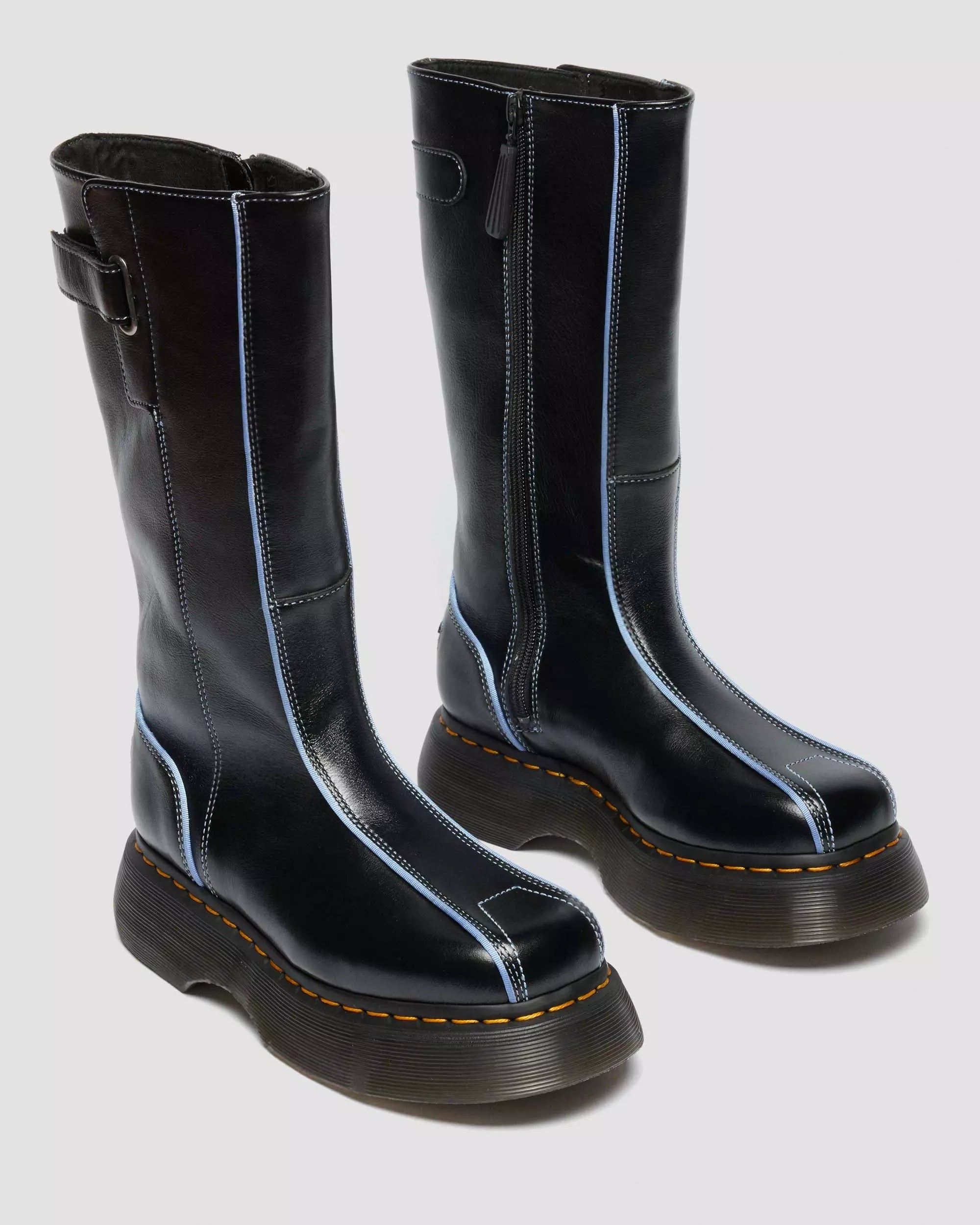 Buzz Hi Tall Gloss Leather Boots