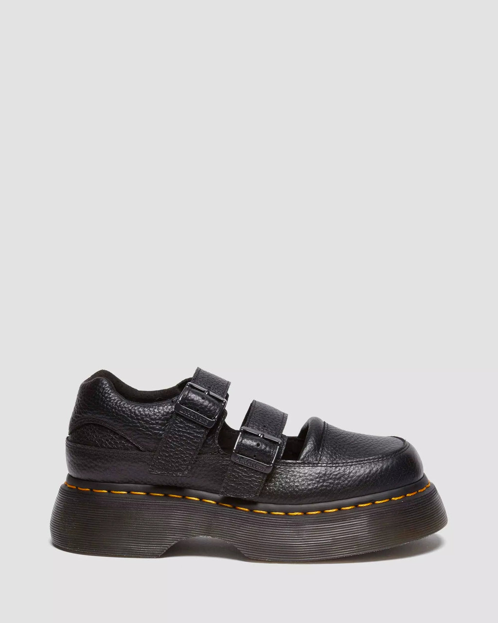 Buzz Milled Napa Leather Mary Jane Shoes
