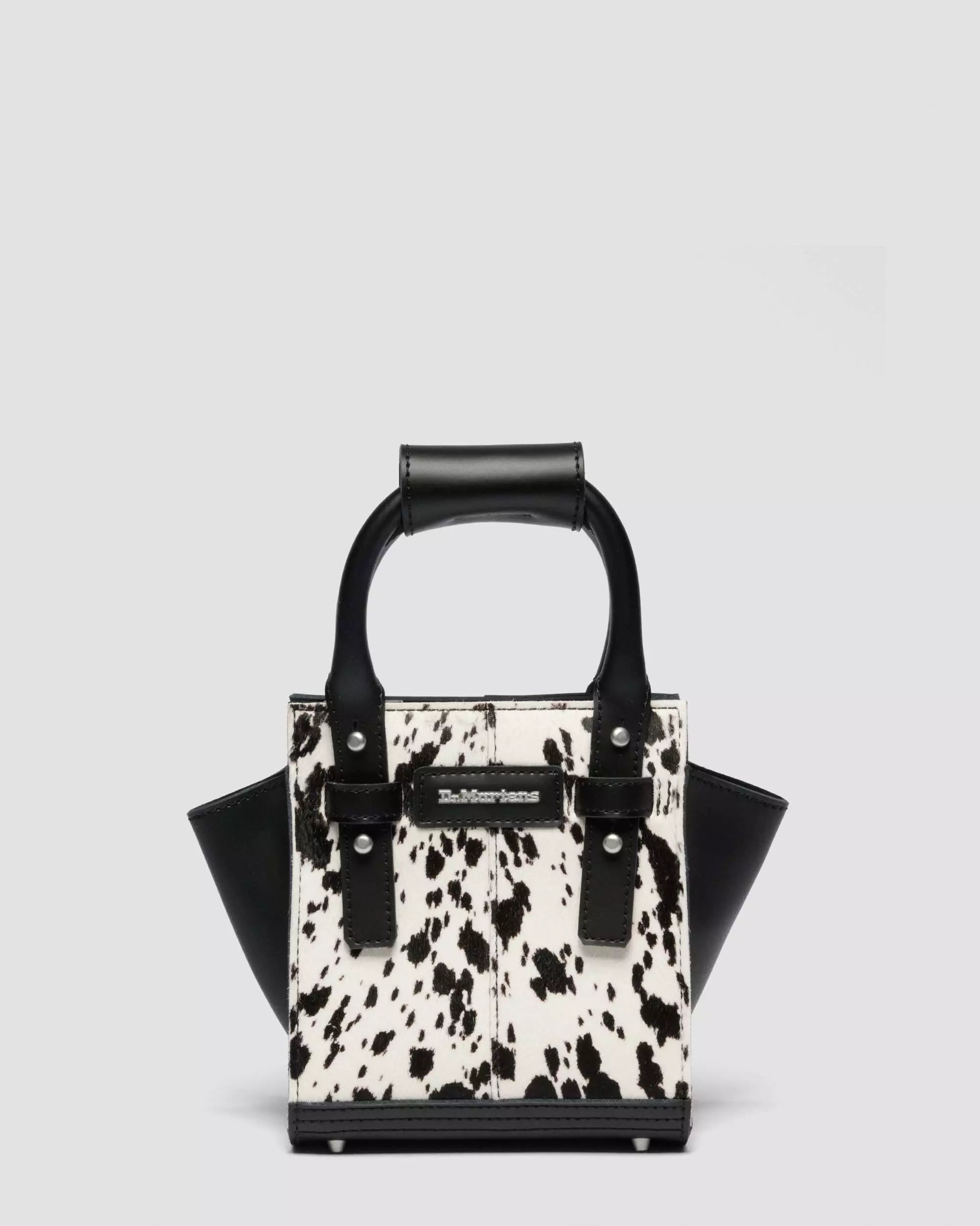 Extra Small Tote Bag Dalmatian Hair On & Kiev Leather Bag